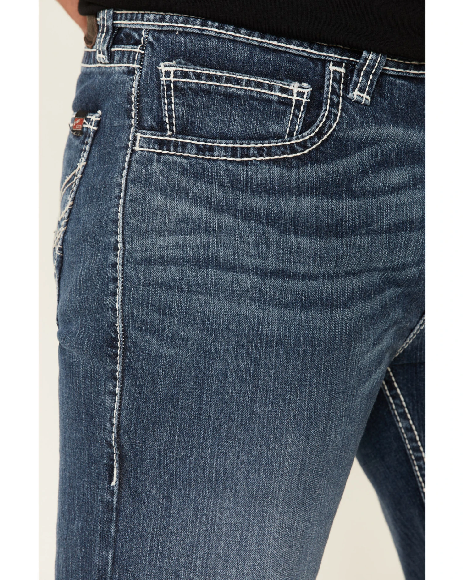Rock & Roll Denim Men's FR Reflex Double Barrel Relaxed Straight Work Jeans - Image 3