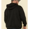 Carhartt Men's Rain Defender Thermal Lined Zip Work Hooded Sweatshirt - Tall