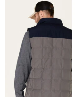 Hawx Men's Gray Colorblock Whistler Insulated Work Vest