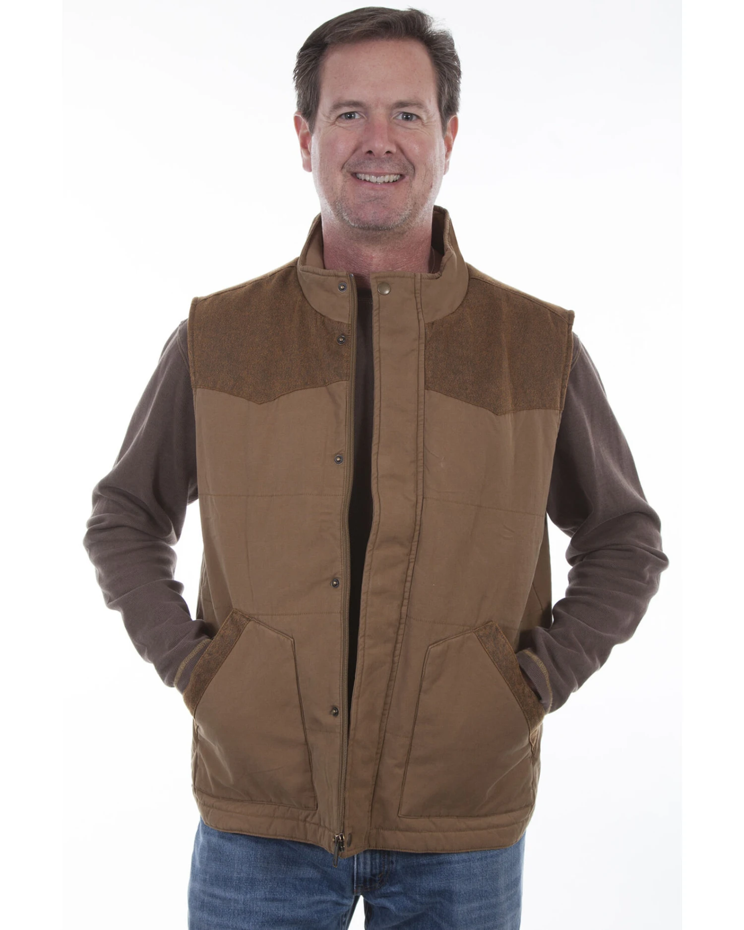 Scully Men's Canvas Vest - Image 2