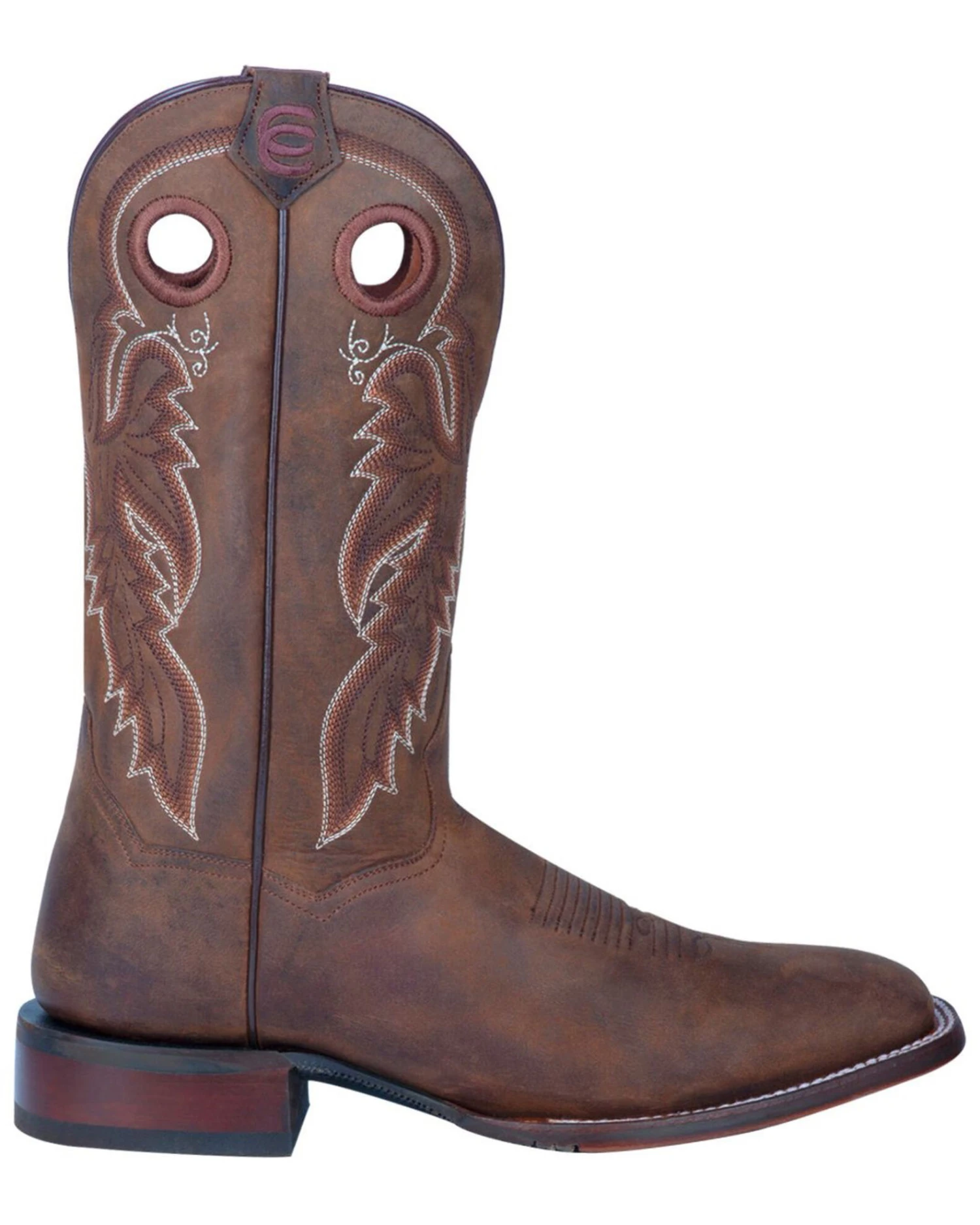 Dan Post Men's Abram Western Performance Boots - Broad Square Toe - Image 2