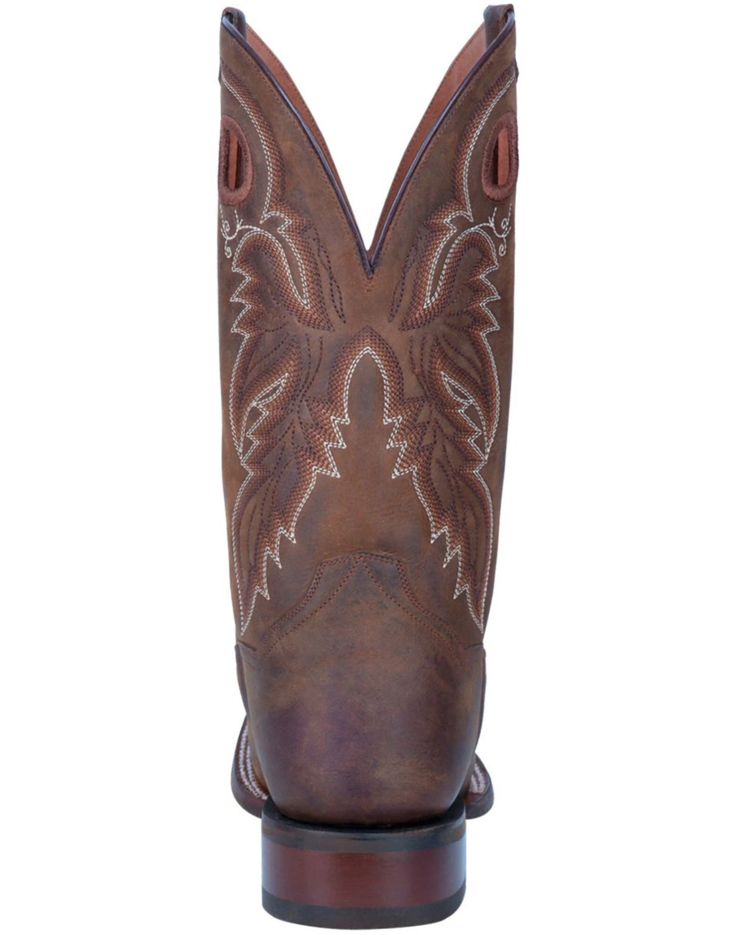 Dan Post Men's Abram Western Performance Boots - Broad Square Toe - Image 7