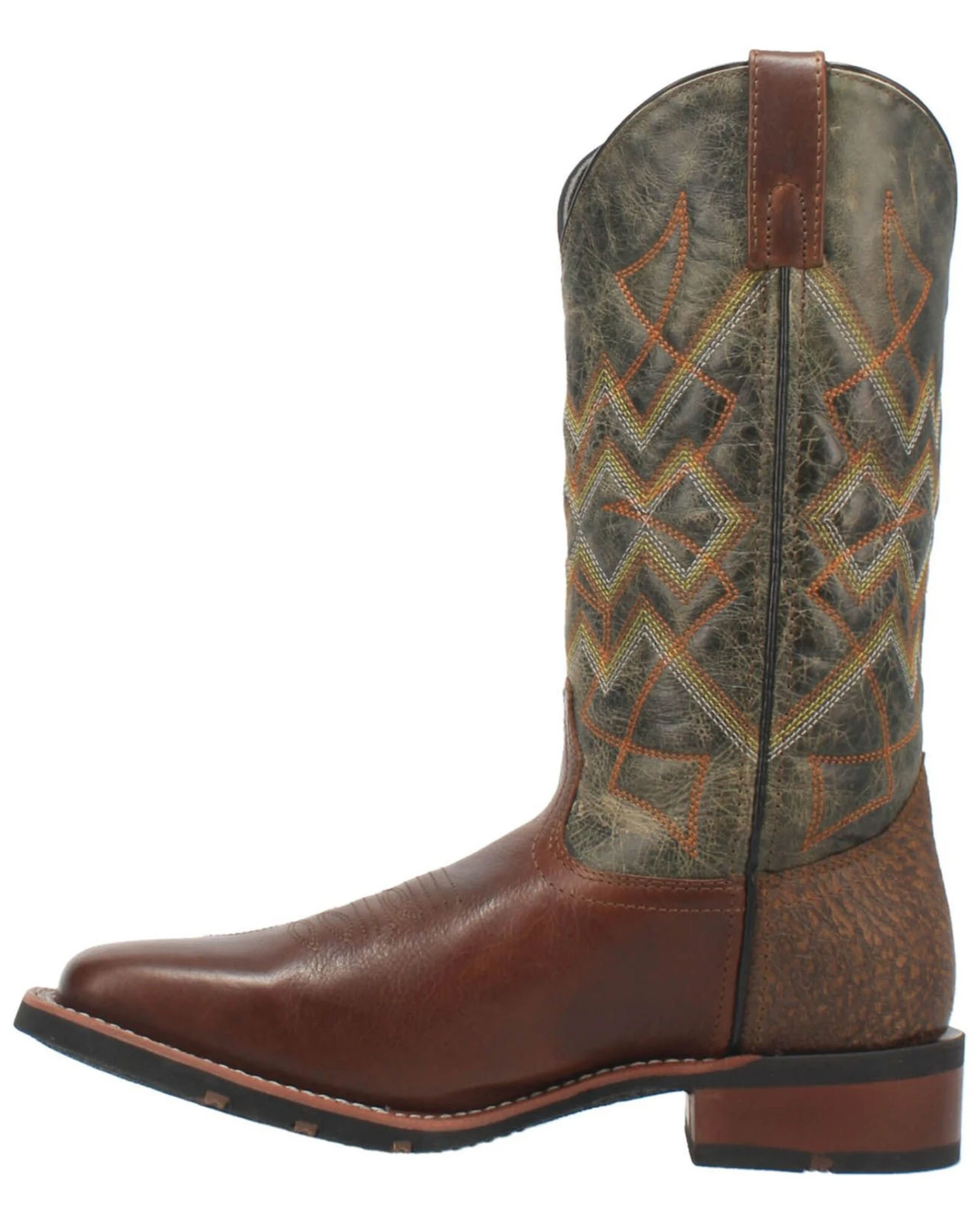 Laredo Men's Glavine Western Boots - Broad Square Toe - Image 3