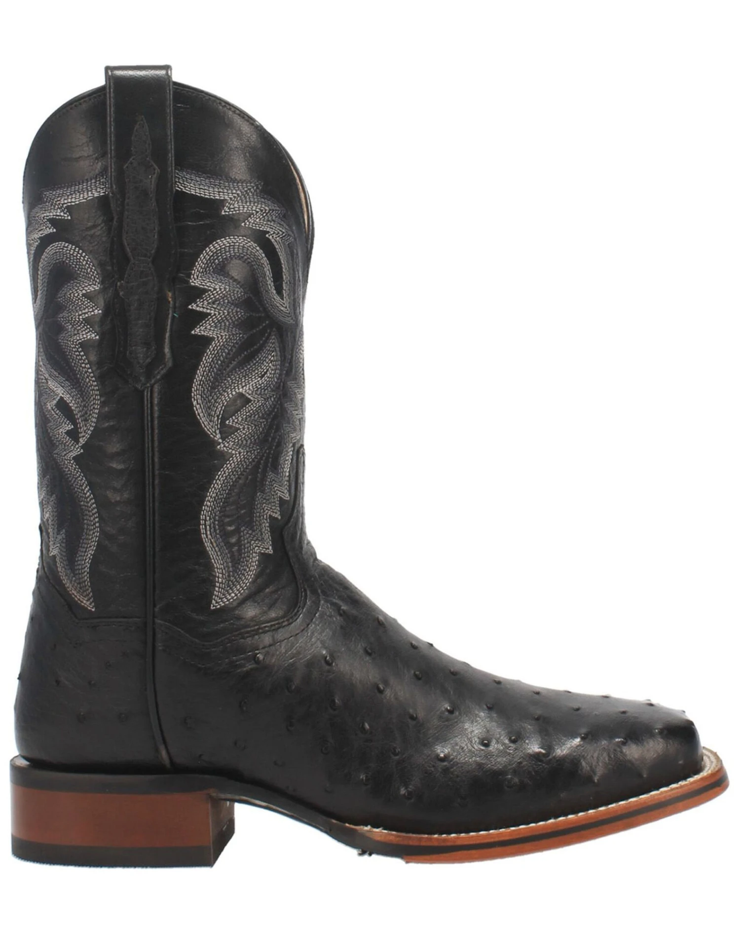 Dan Post Men's Alamosa Western Boots - Broad Square Toe - Image 4