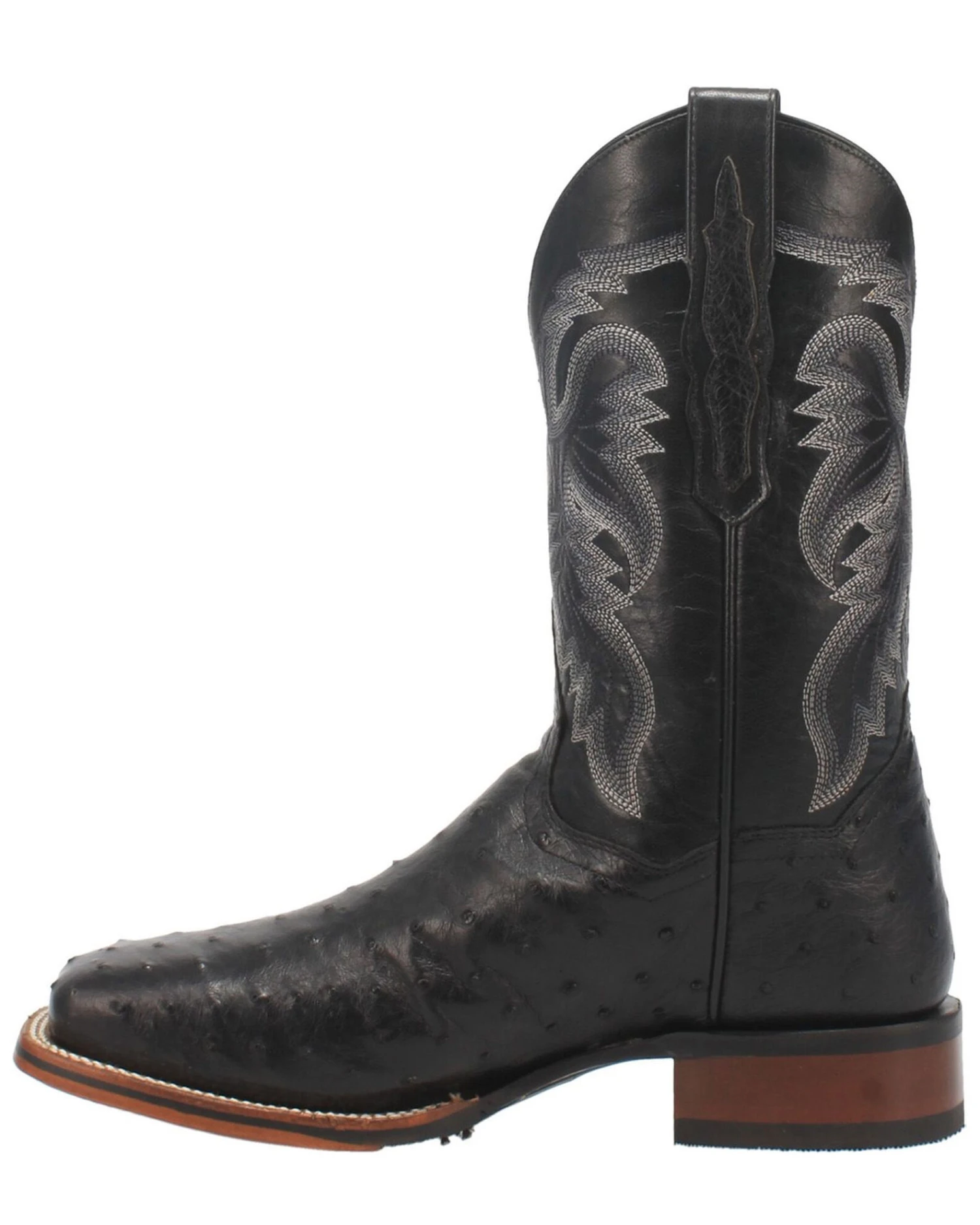 Dan Post Men's Alamosa Western Boots - Broad Square Toe - Image 6