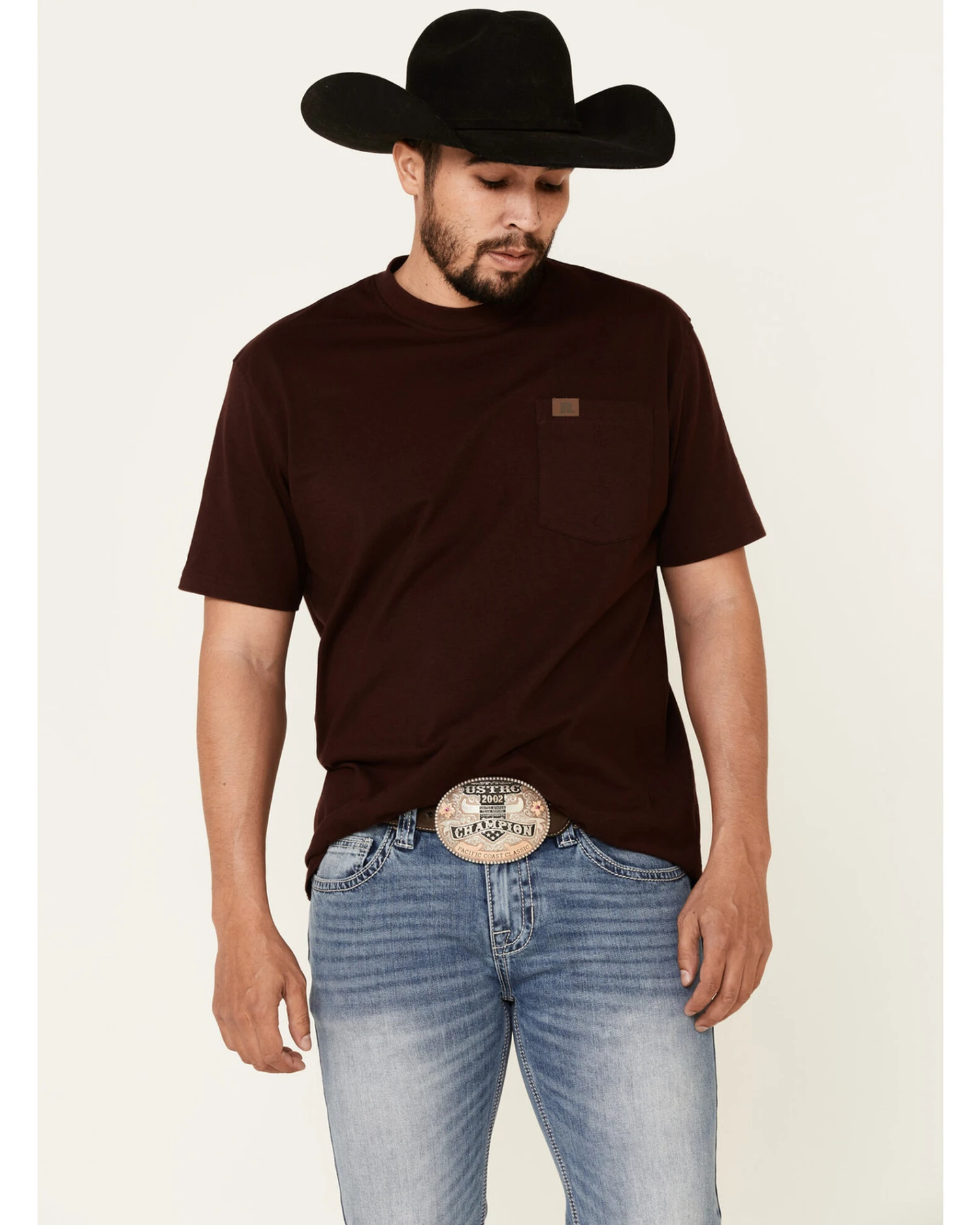 Rock & Roll Denim Men's Light Vintage Revolver Stretch Slim Straight Jeans - Image 2