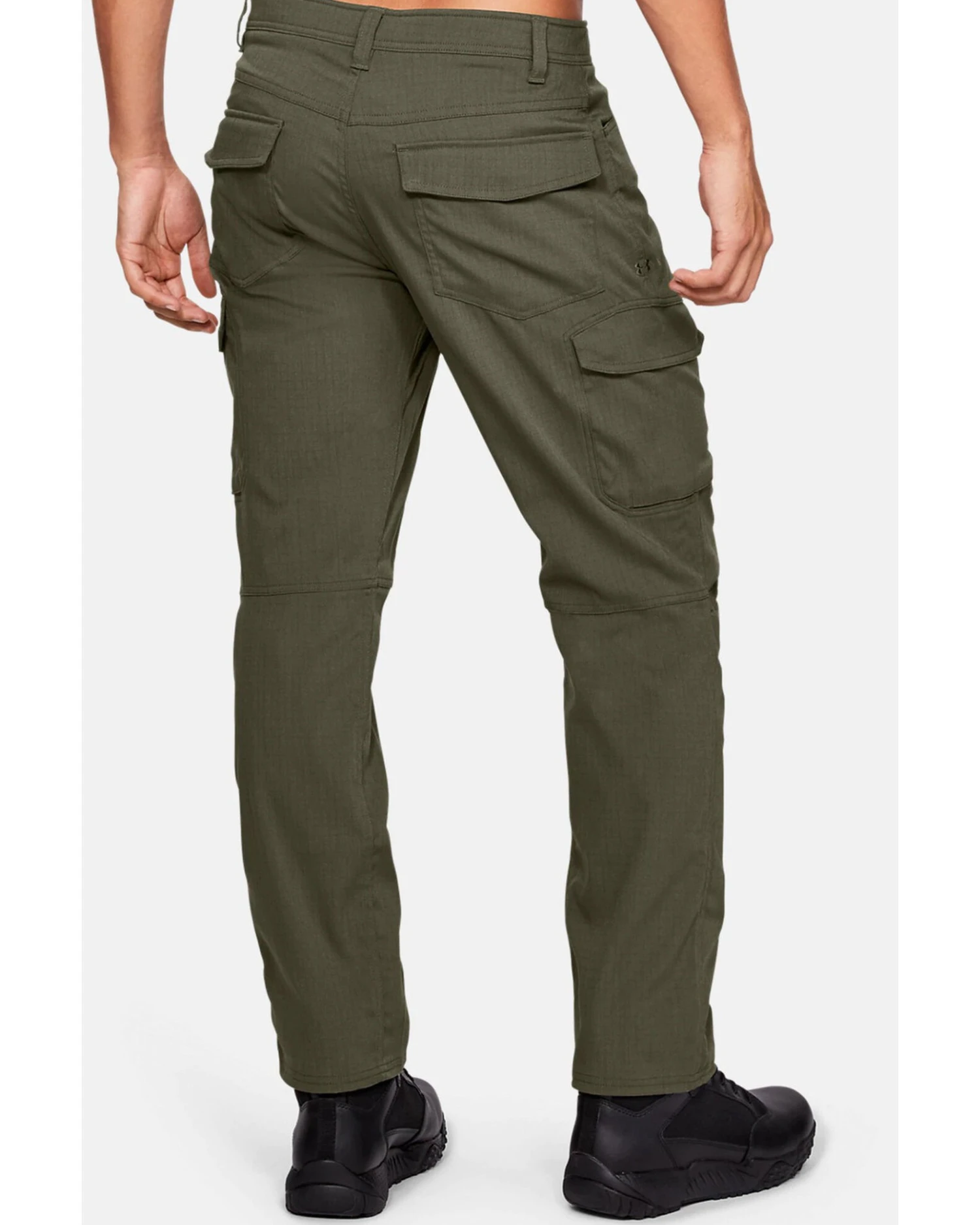 Under Armour Men's Green Tactical Enduro Cargo Work Pants - Image 3