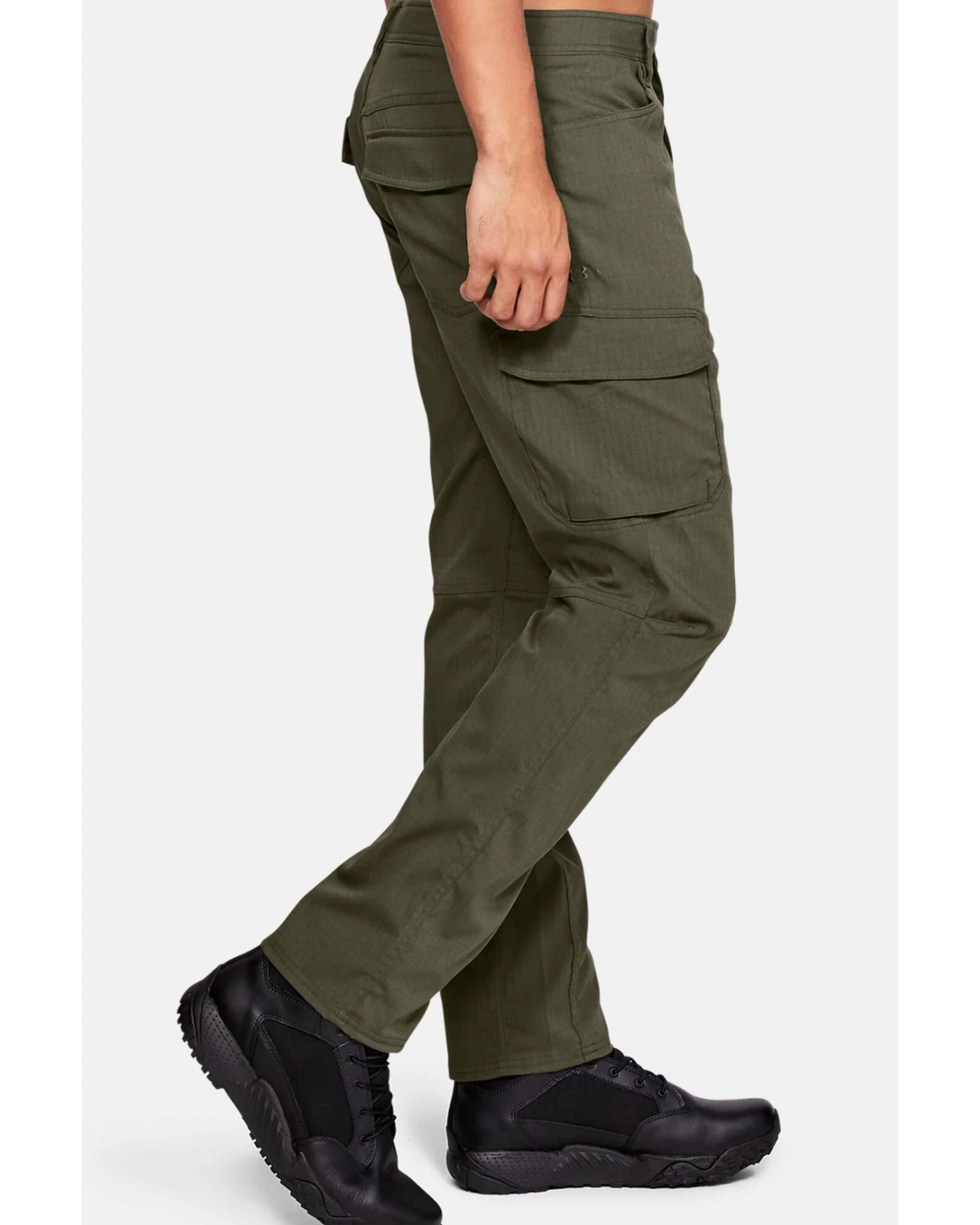Under Armour Men's Green Tactical Enduro Cargo Work Pants - Image 2
