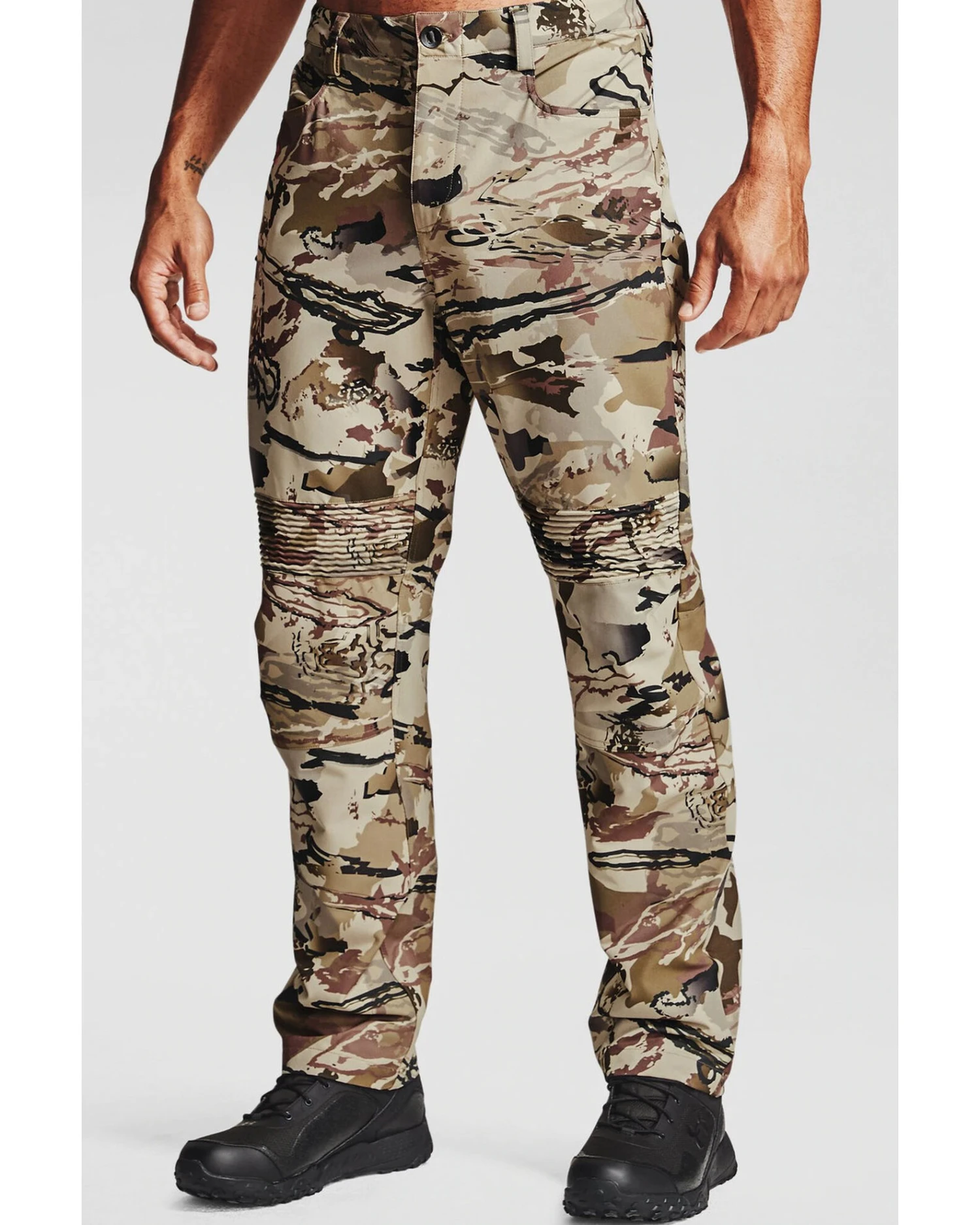 Under Armour Men's Barren Camo Edge Hardwoods Stretch Work Pants