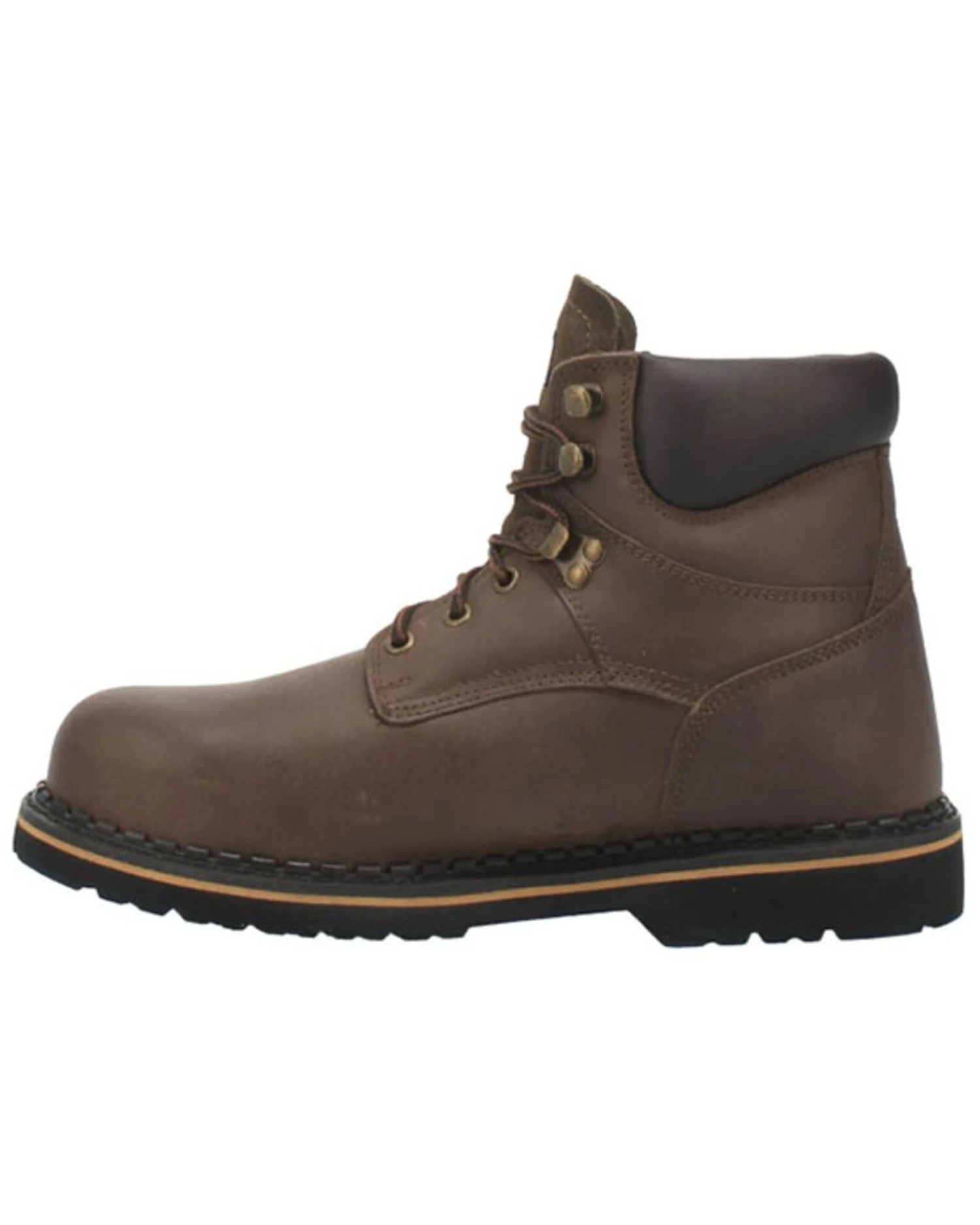Laredo Men's Hub & Tack Lace-Up Work Boots - Soft Toe - Image 5