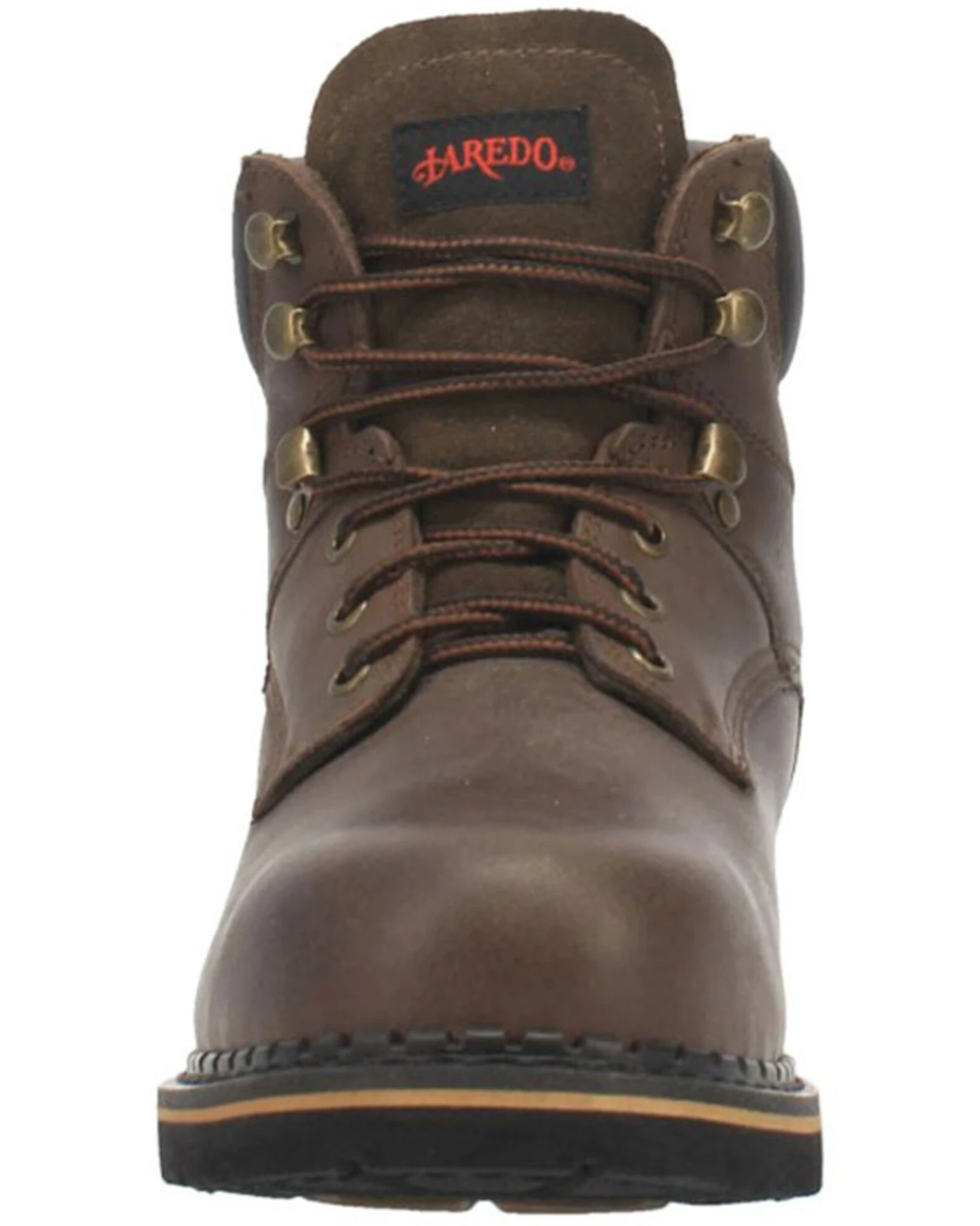 Laredo Men's Hub & Tack Lace-Up Work Boots - Soft Toe - Image 6