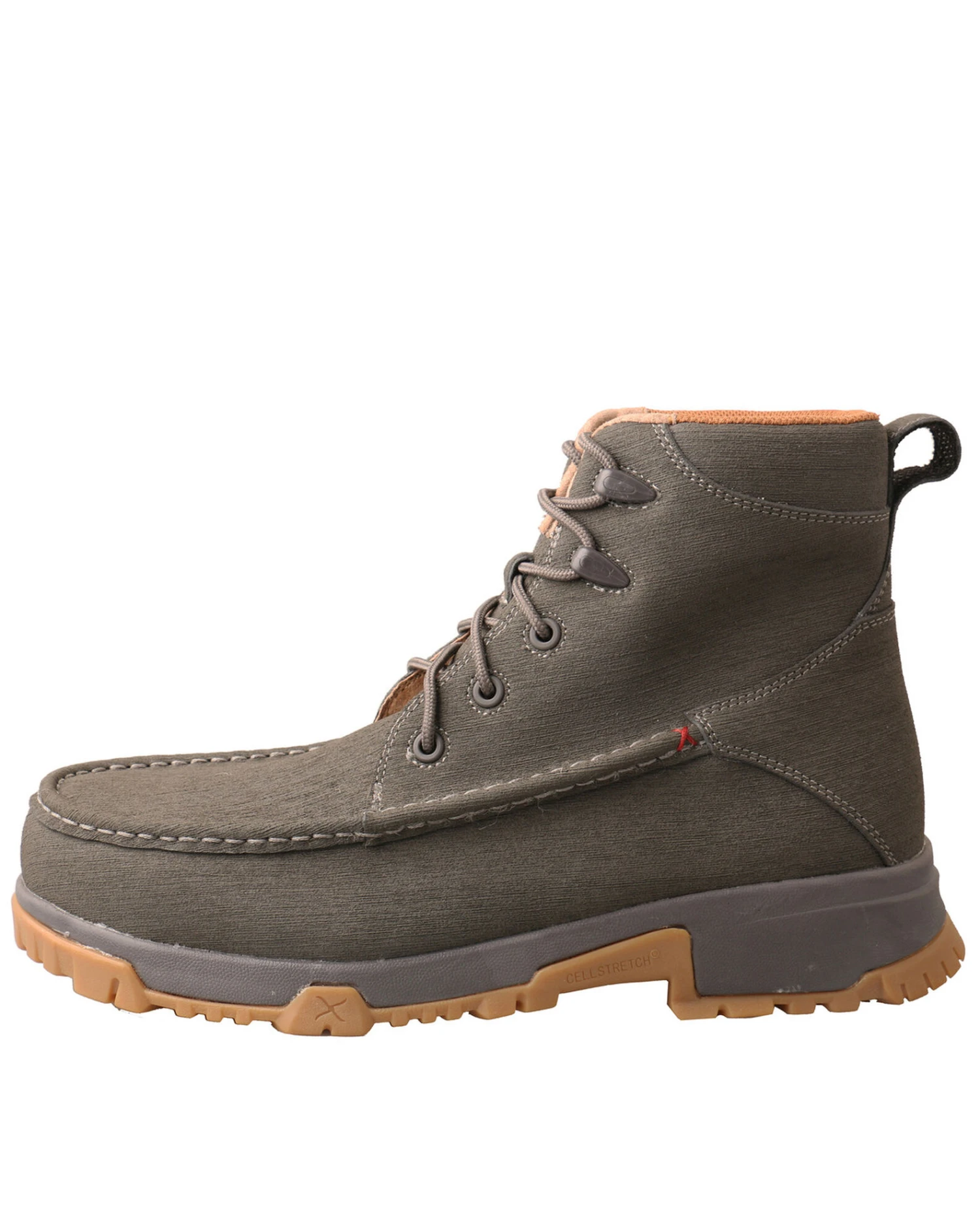 Twisted X Men's Gray Work Boots - Soft Toe - Image 6