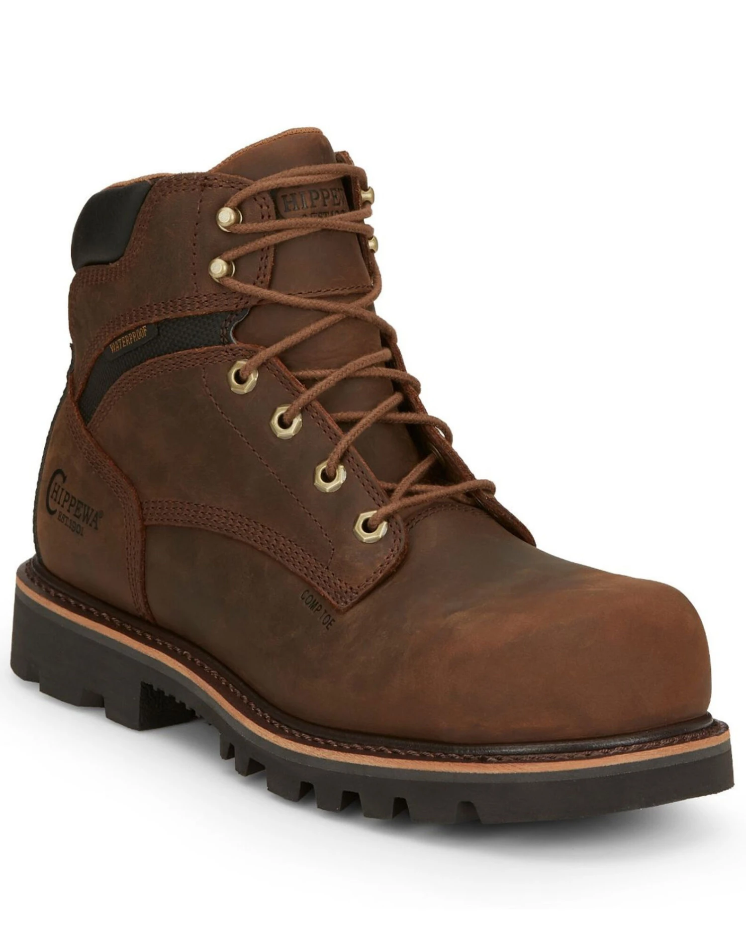 Chippewa Men's Sador Work Boots - Composite Toe - Image 5