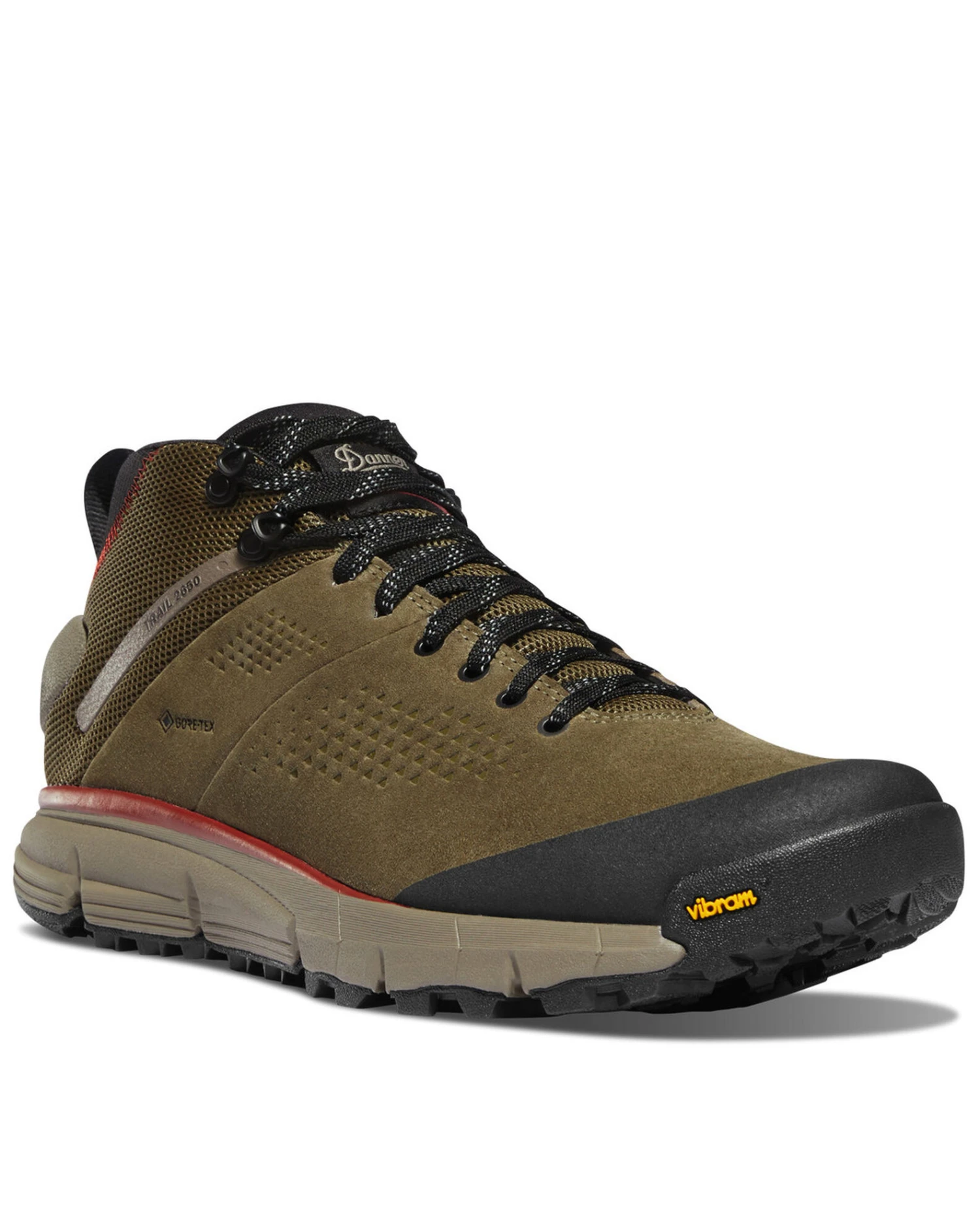 Danner Men's Trail 2650 GTX Dusty Olive Hiking Boots - Soft Toe - Image 3