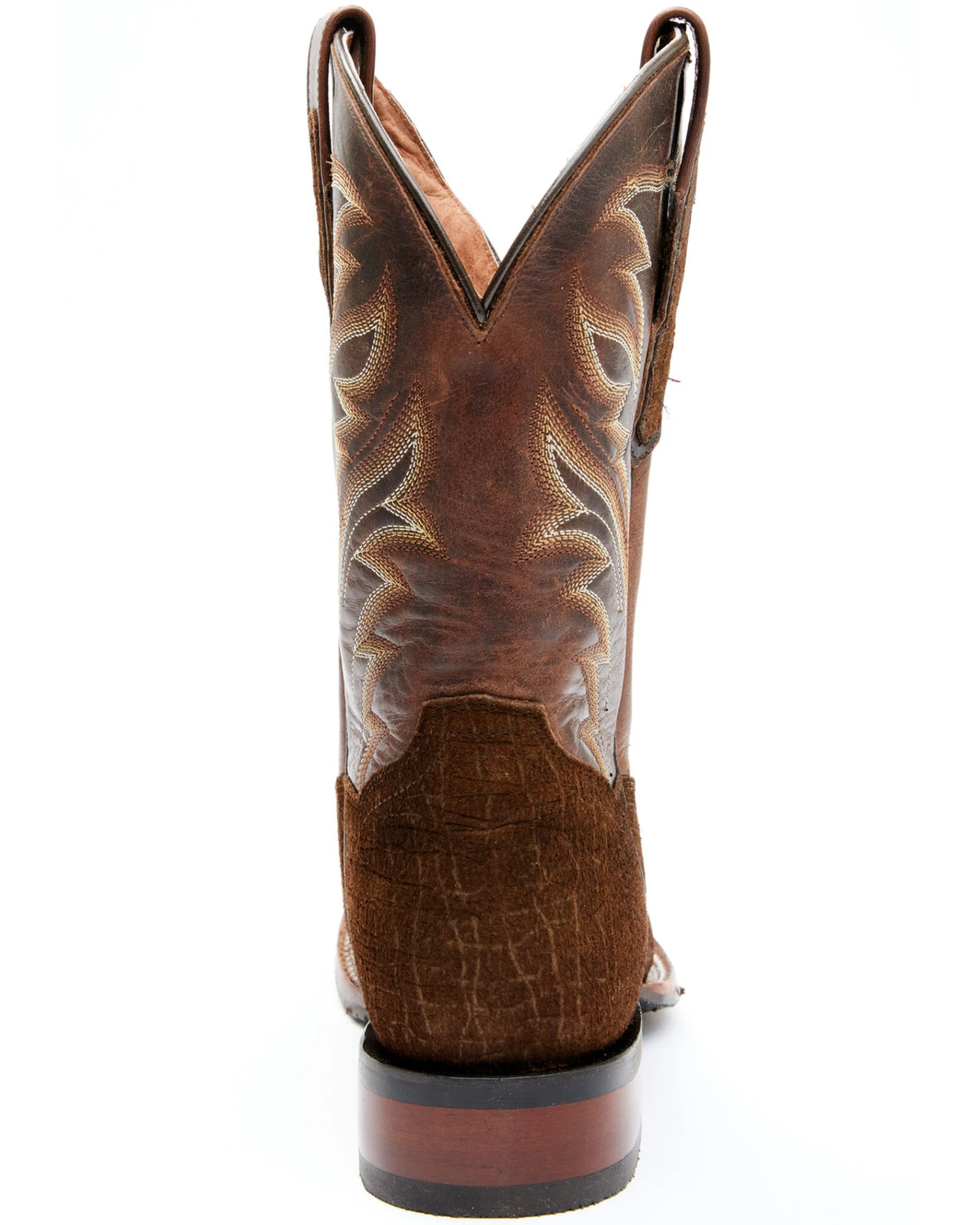 Dan Post Men's Hippo Print Western Performance Boots - Broad Square Toe - Image 3
