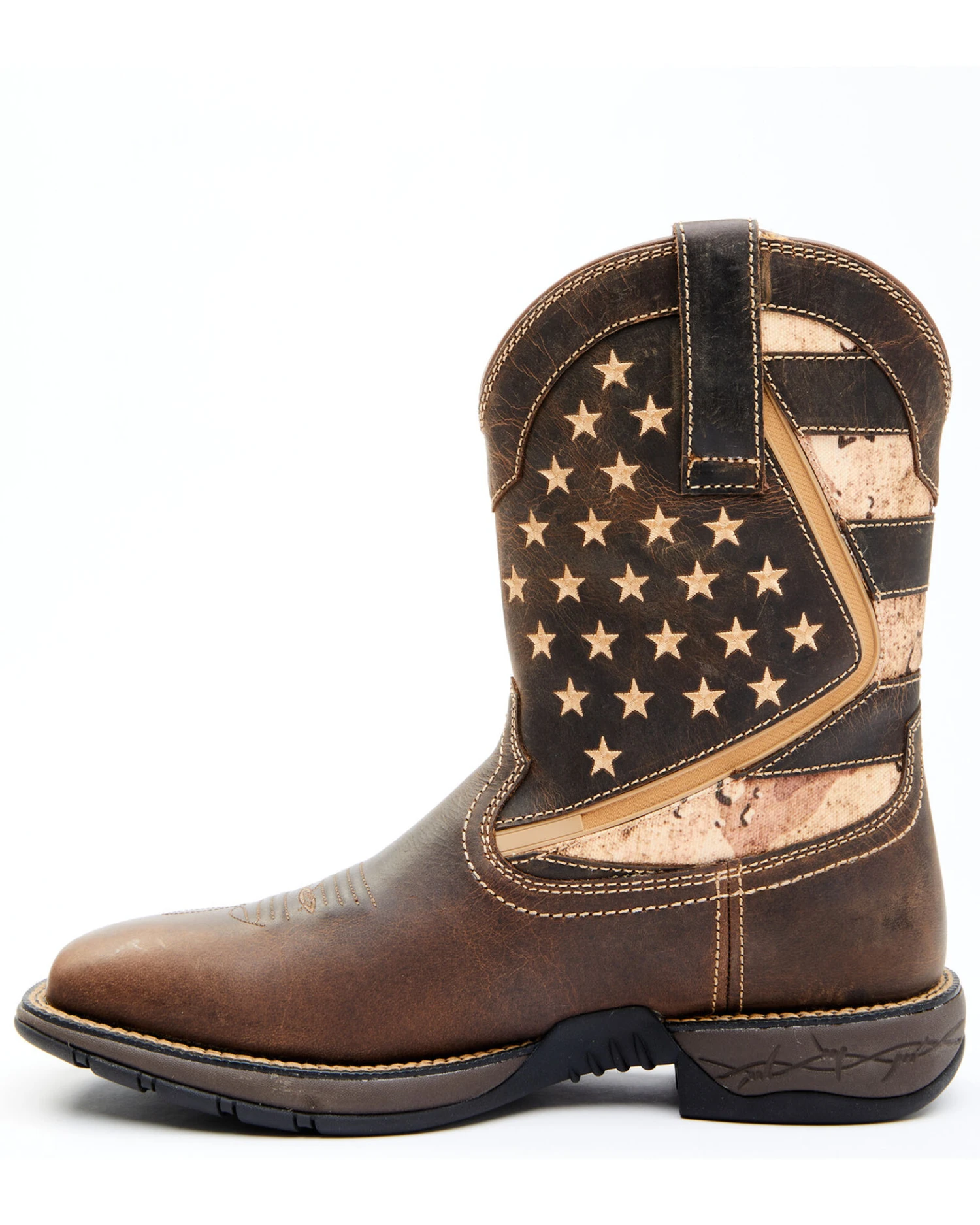 Brothers & Sons Men's Star Lite Performance Western Boots - Broad Square Toe - Image 2