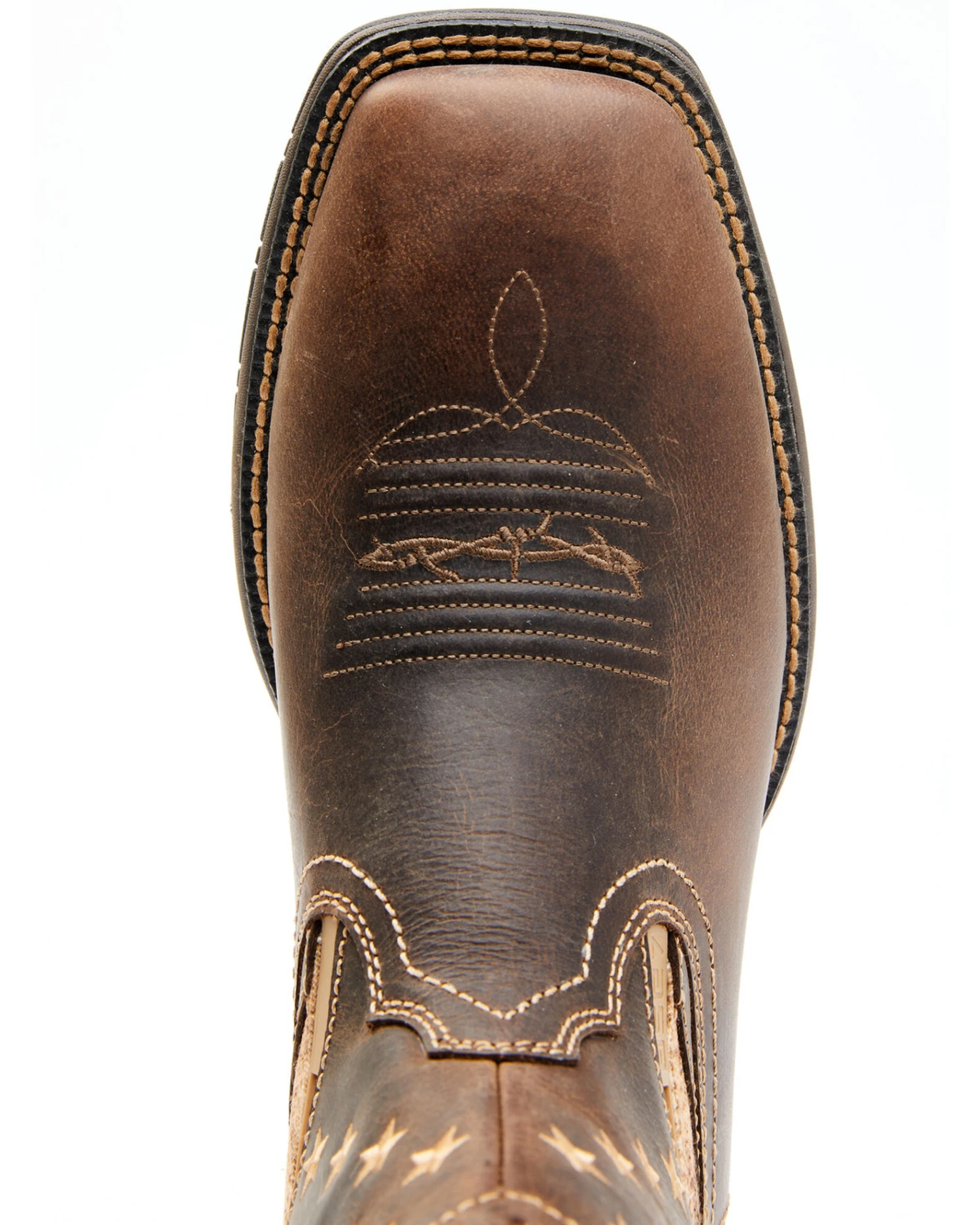 Brothers & Sons Men's Star Lite Performance Western Boots - Broad Square Toe - Image 6