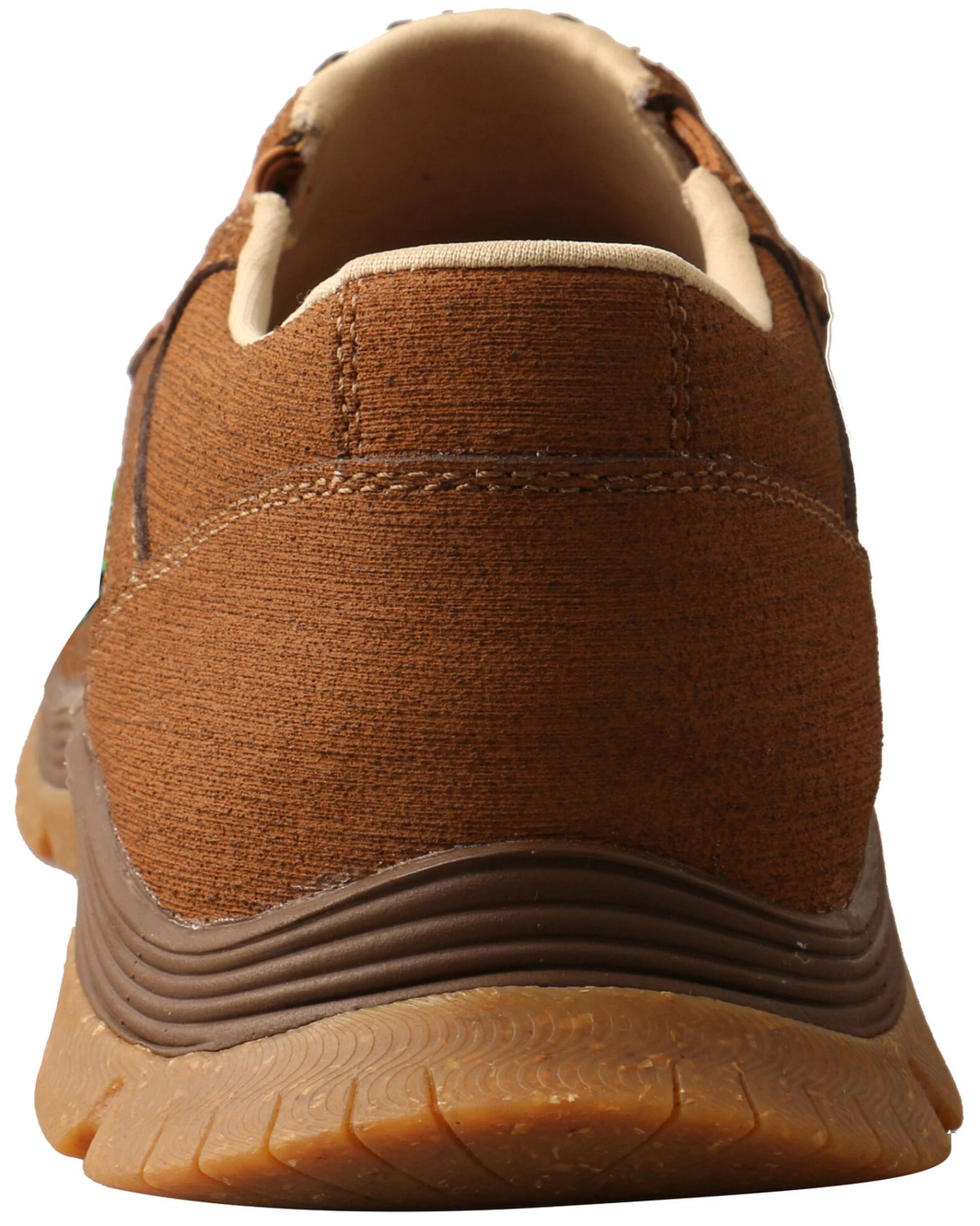 Twisted X Men's Brown Basket Weave Chukka Shoes - Moc Toe - Image 3