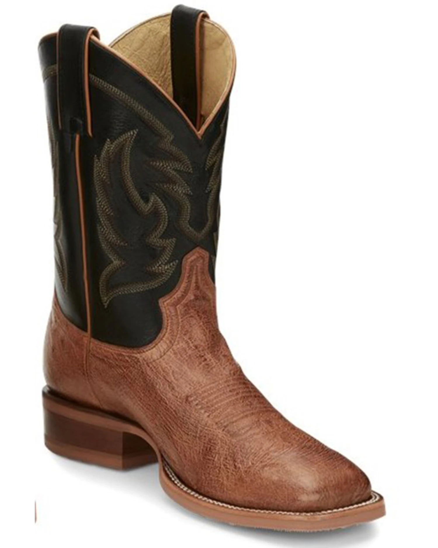 Justin Men's McLane Western Boots - Broad Square Toe - Image 7