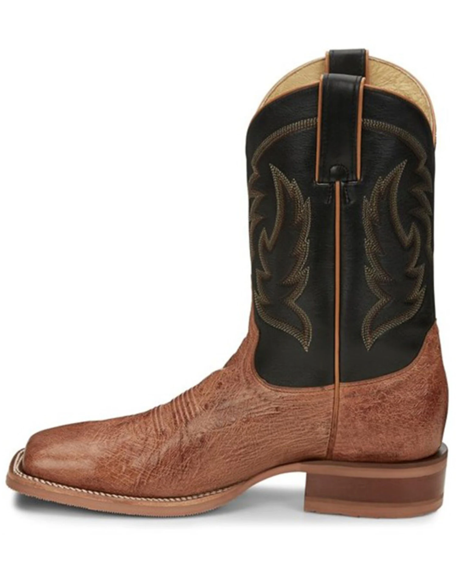 Justin Men's McLane Western Boots - Broad Square Toe - Image 6