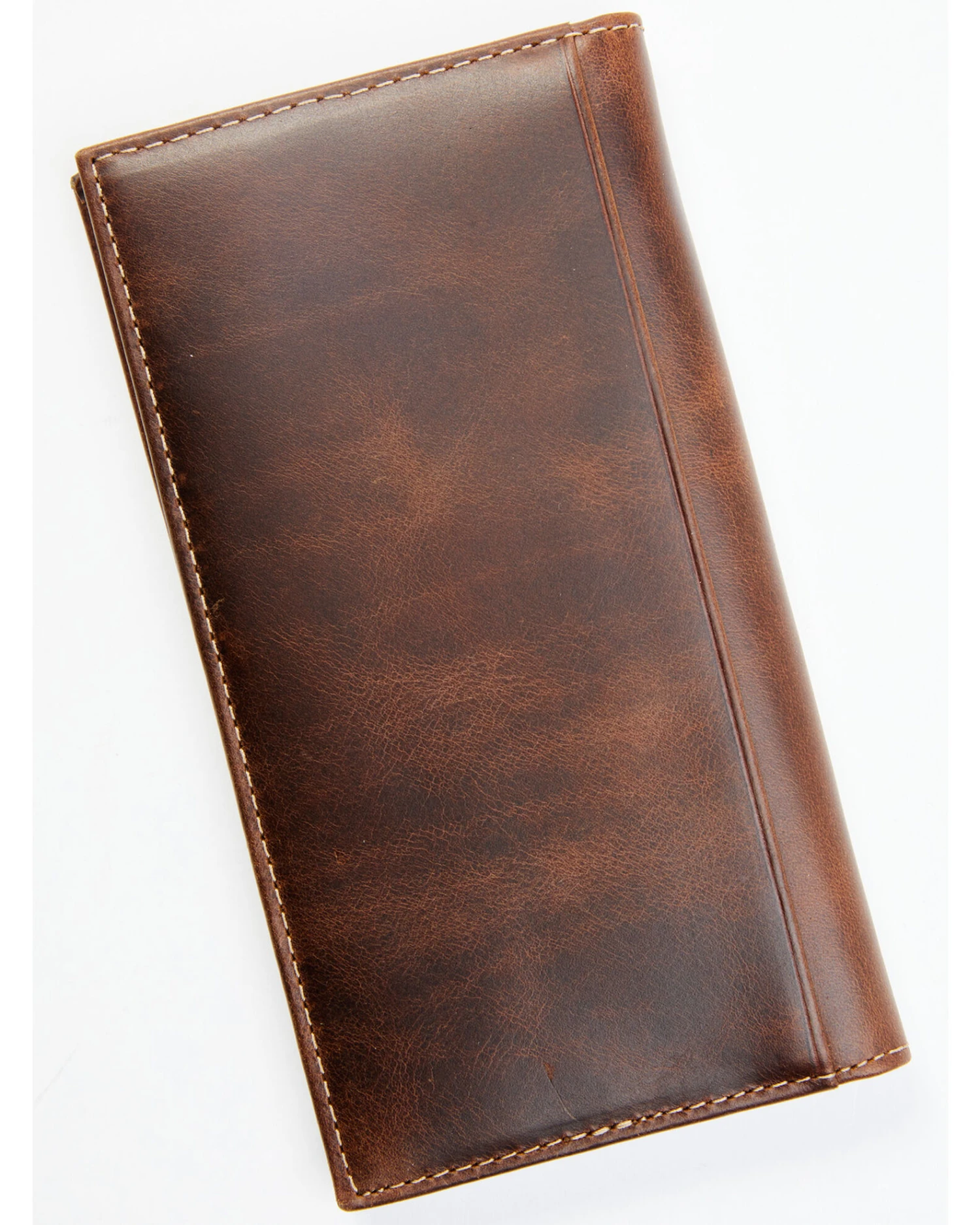 Cody James Men's Brown Rodeo Tooled Leather Wallet - Image 3