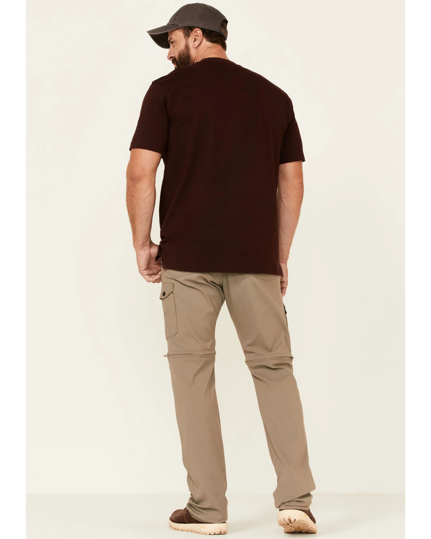 Wrangler ATG Men's All-Terrain Brindle Zip-Off Cargo Pants - Image 2