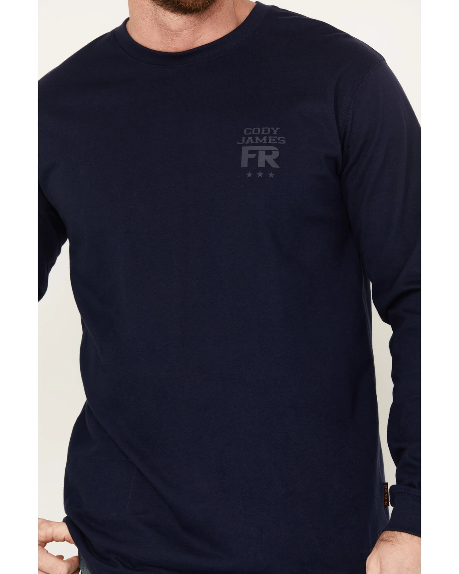 Cody James Men's FR Vintage Graphic Long Sleeve Work Shirt - Image 3