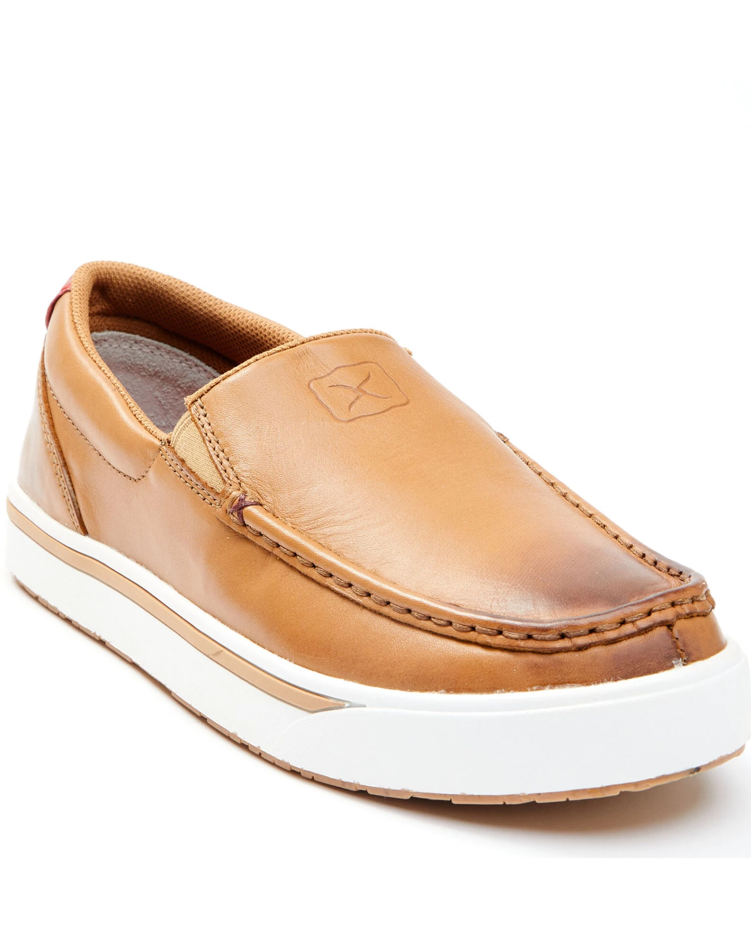 Twisted X Men's Brown Slip-On Casual Sneakers - Moc Toe - Image 3