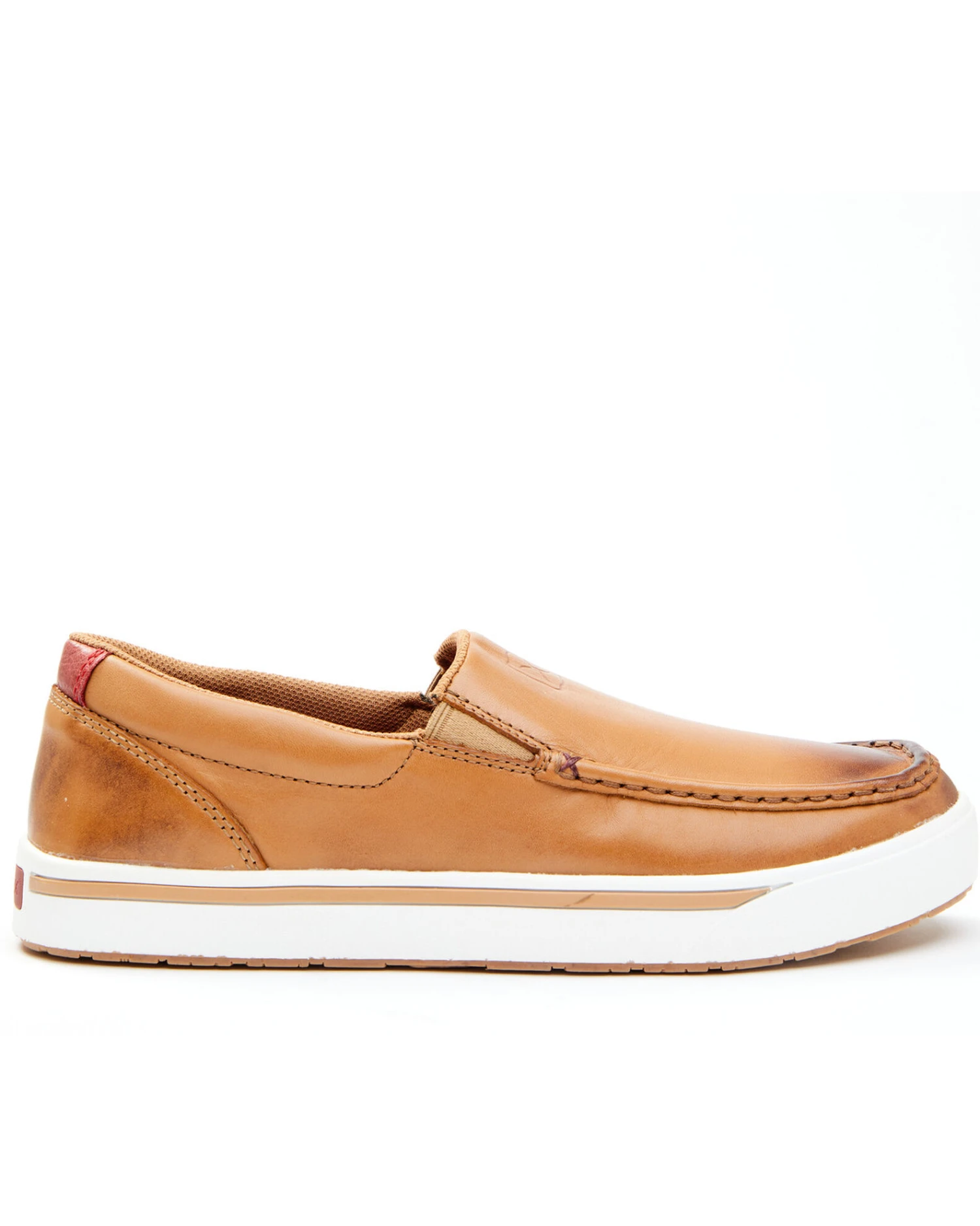 Twisted X Men's Brown Slip-On Casual Sneakers - Moc Toe - Image 4