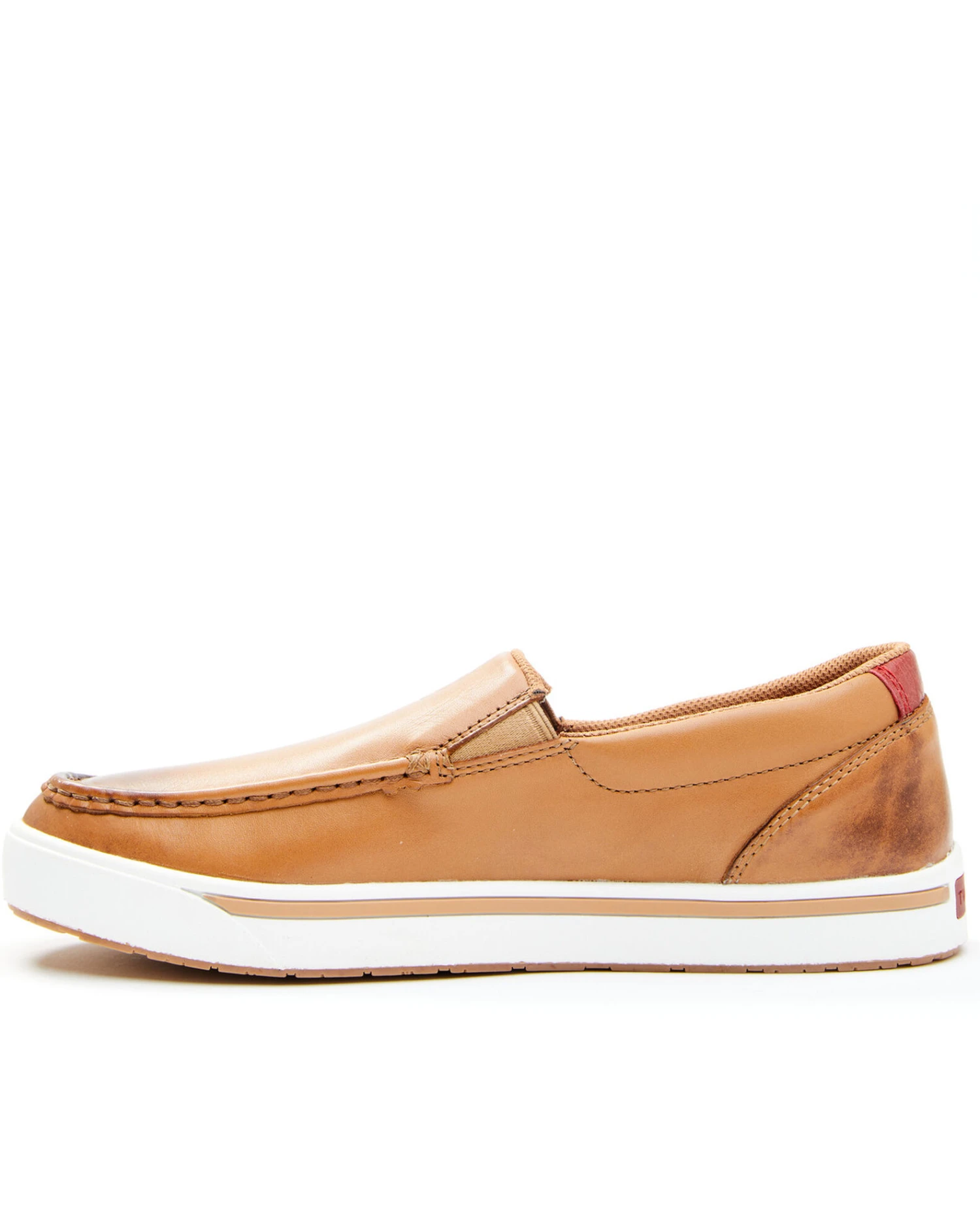 Twisted X Men's Brown Slip-On Casual Sneakers - Moc Toe - Image 7