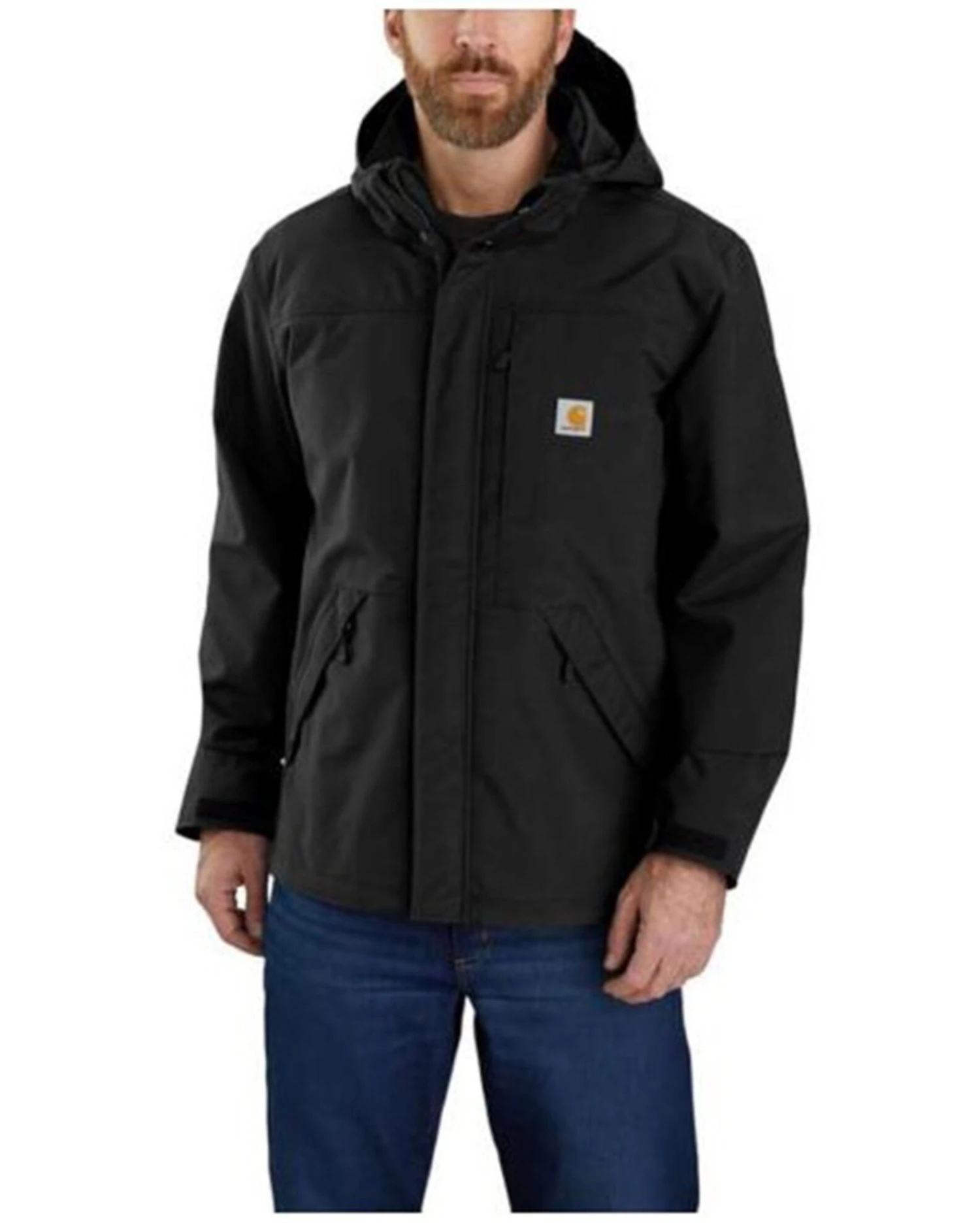 Carhartt Men's Shoreline Storm Defender Loose Heavyweight Zip-Front Work Jacket - Image 2