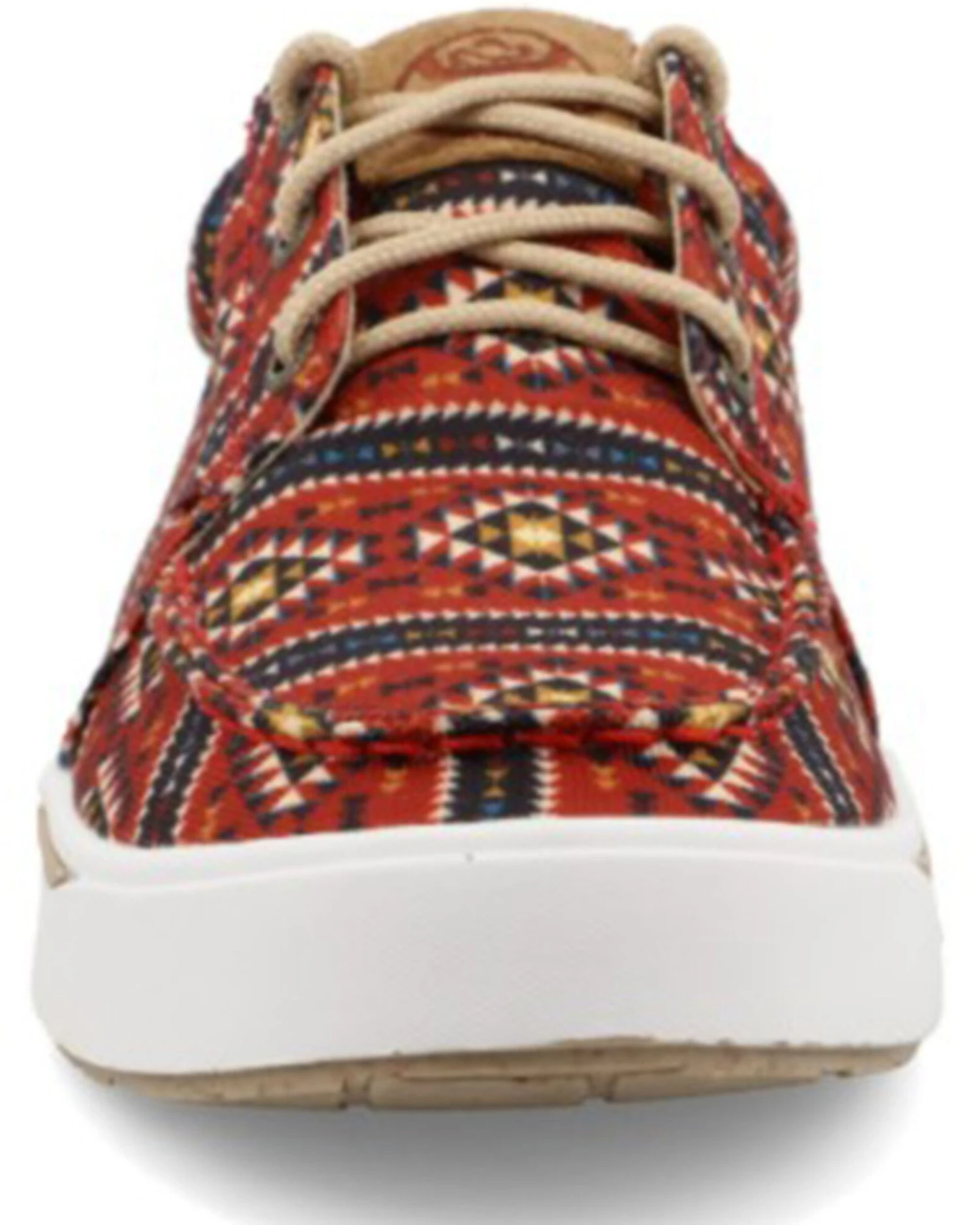 Twisted X Men's HOOey Multi Southwestern Print Causal Lace-Up Loper - Moc Toe