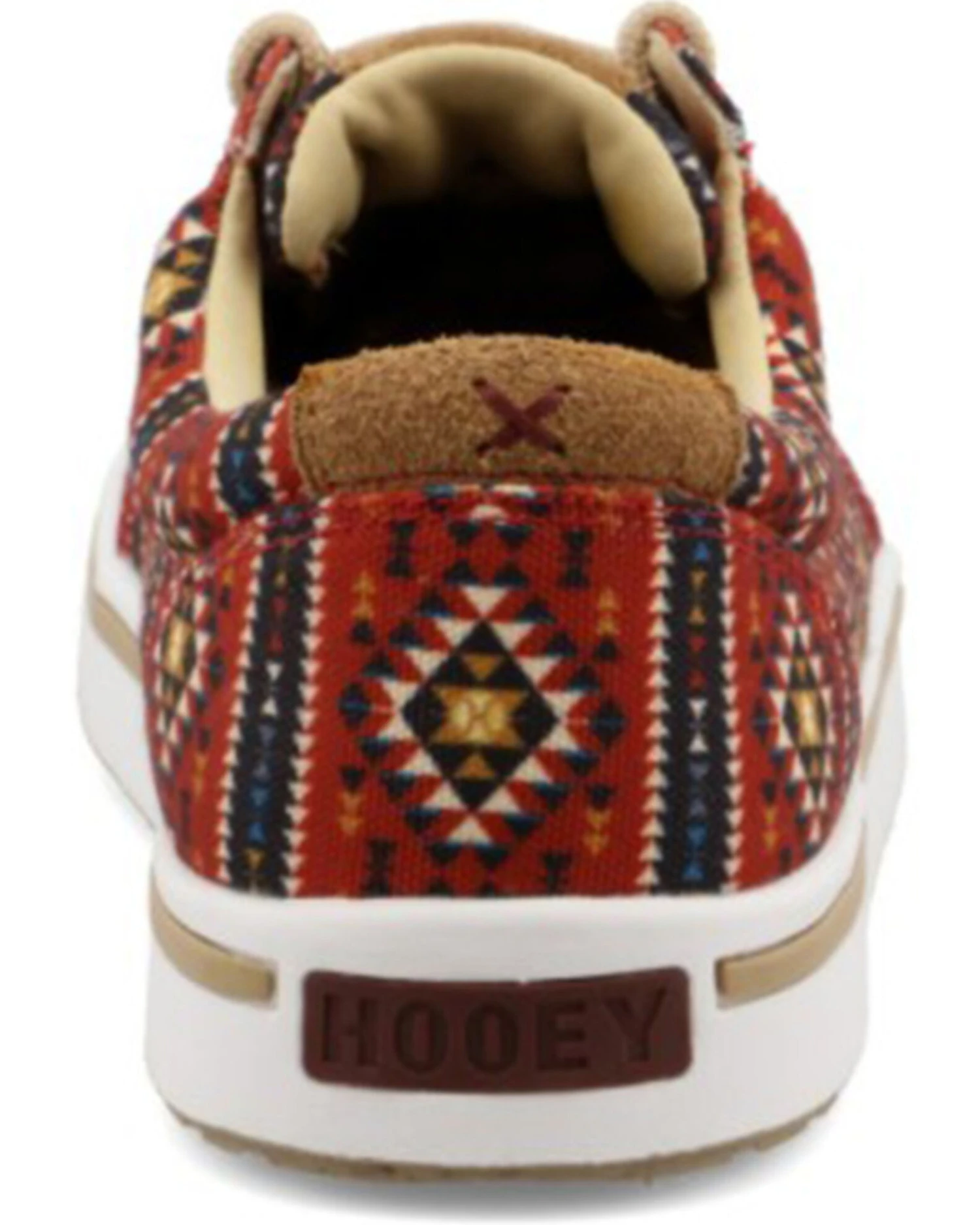 Twisted X Men's HOOey Multi Southwestern Print Causal Lace-Up Loper - Moc Toe - Image 3