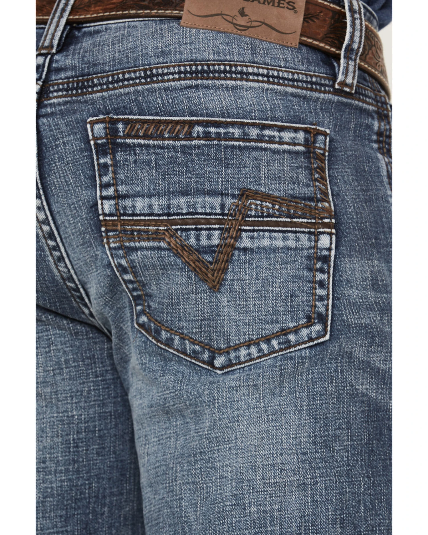 Cody James Men's Peacemaker Stretch Regular Bootcut Jeans - Image 2