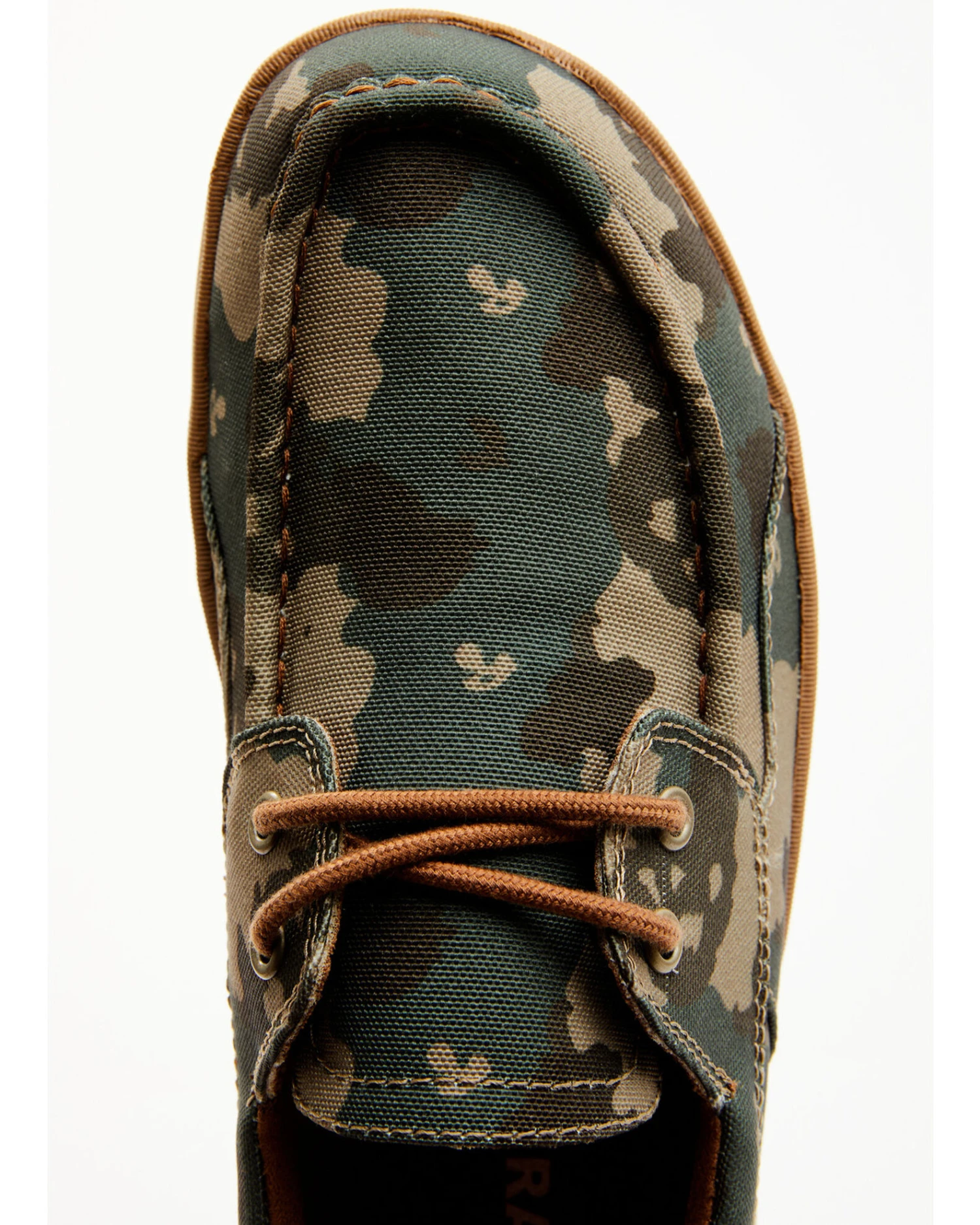 RANK 45 Men's Sanford 3 Camo Print Western Casual Shoes - Moc Toe - Image 2