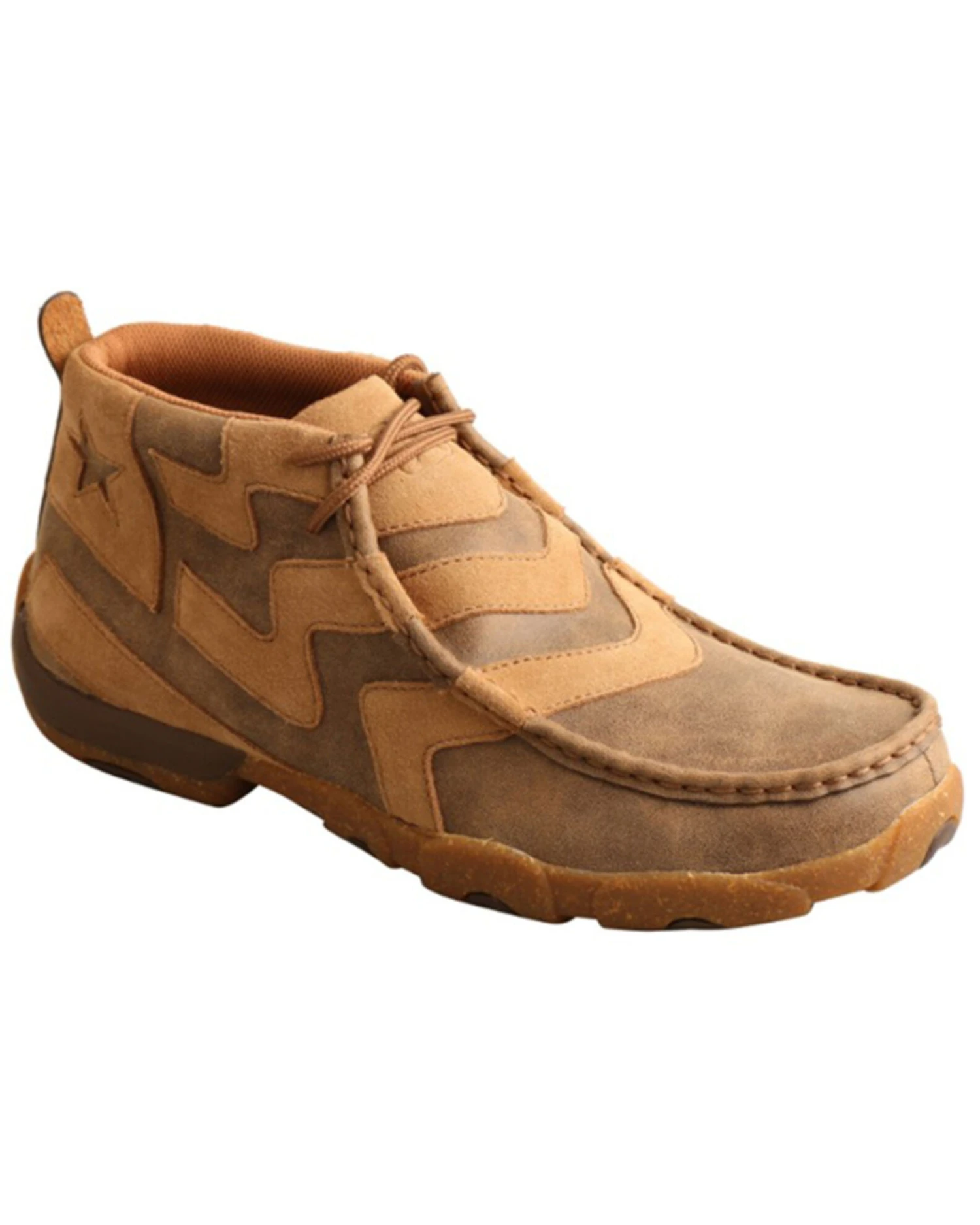 Twisted X Men's Casual Lace-Up Chukka Driving Moc - Image 4
