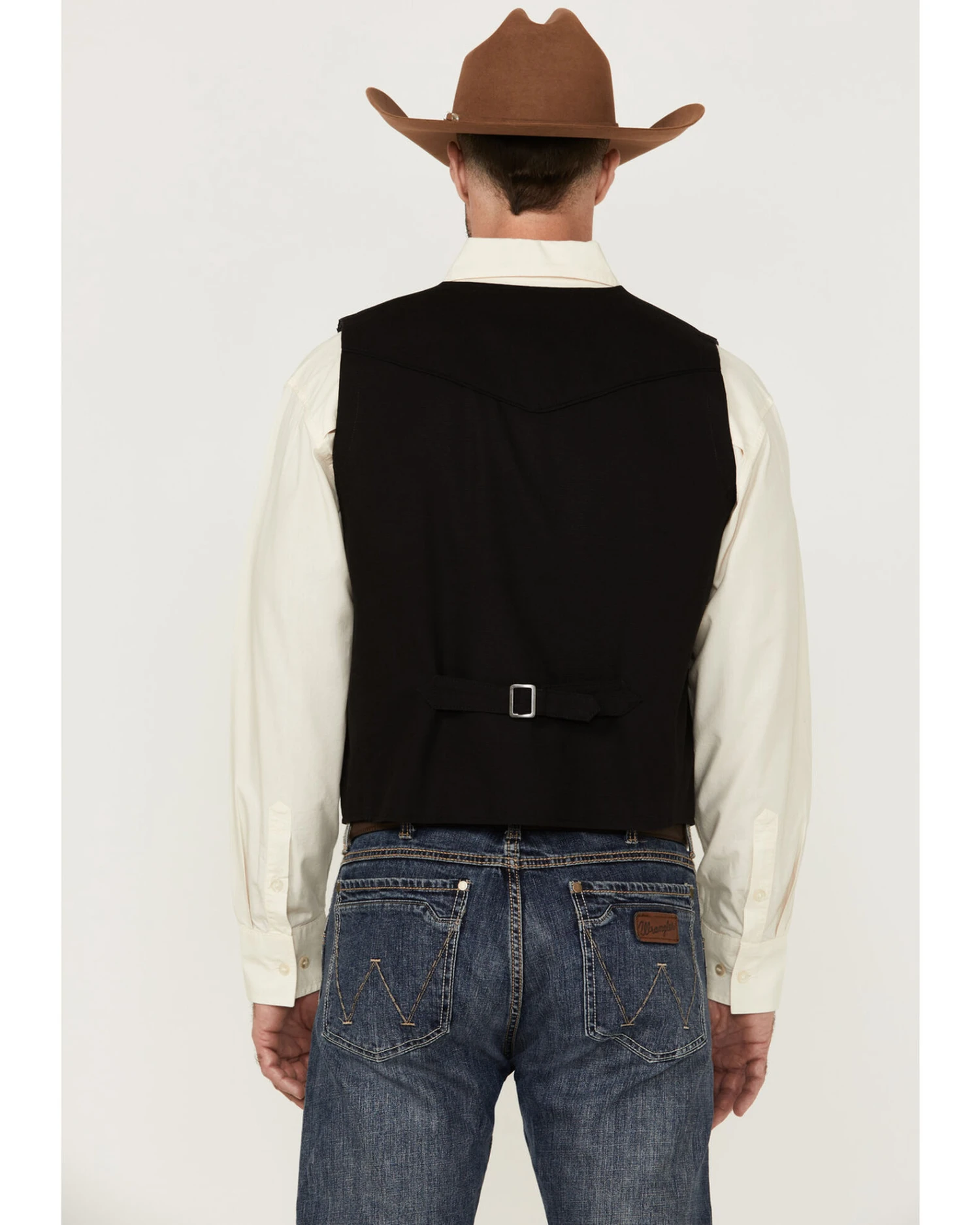 Cody James Men's Highlands Slub Button-Front Western Vest - Image 4