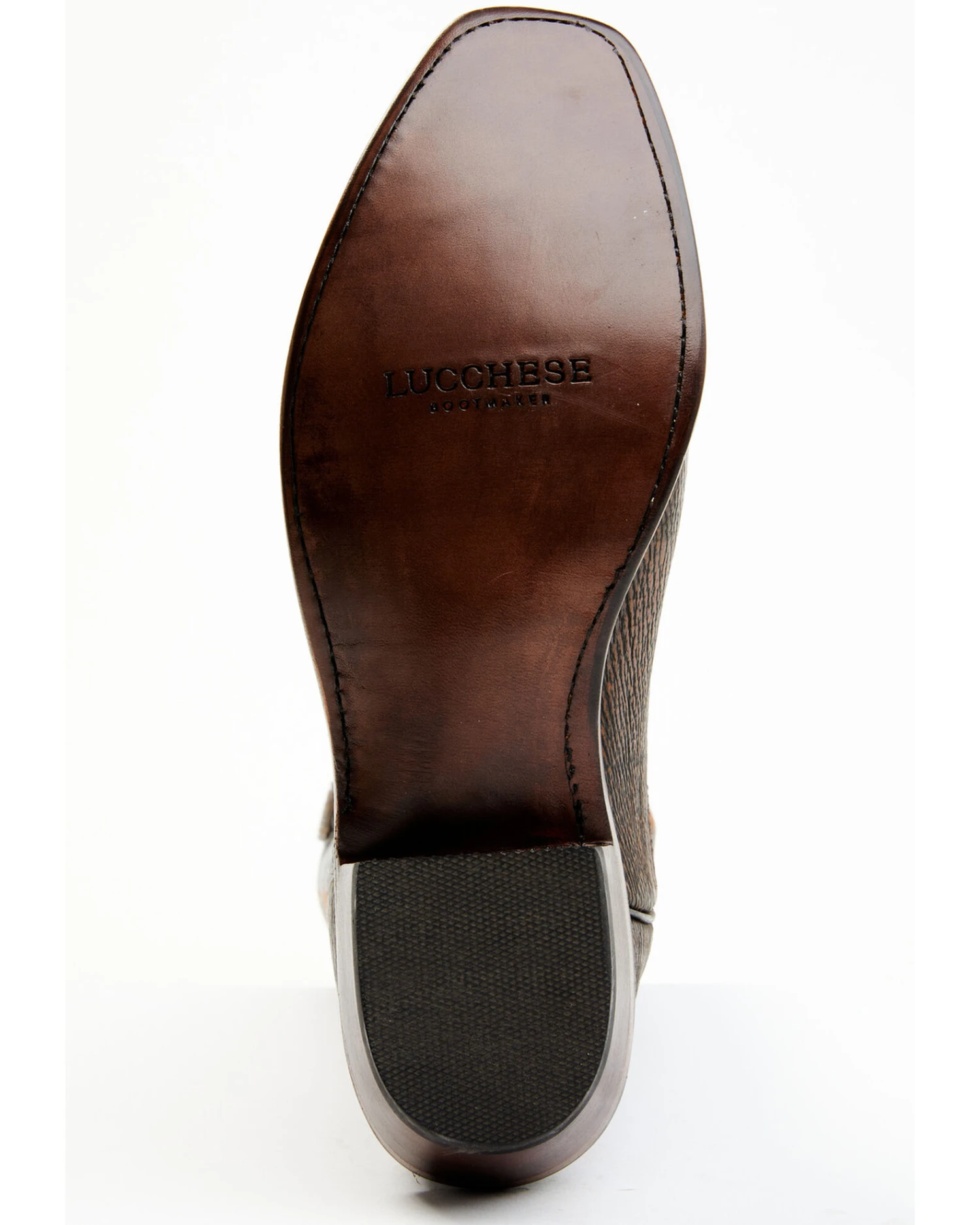 Lucchese Men's Mingus Exotic Shark Western Boots - Square Toe - Image 5