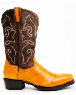 Dan Post Men's Eel Exotic Western Boots - Square Toe