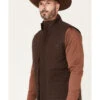 Blue Ranchwear Men's Insulated Duck Zip-Front Work Vest