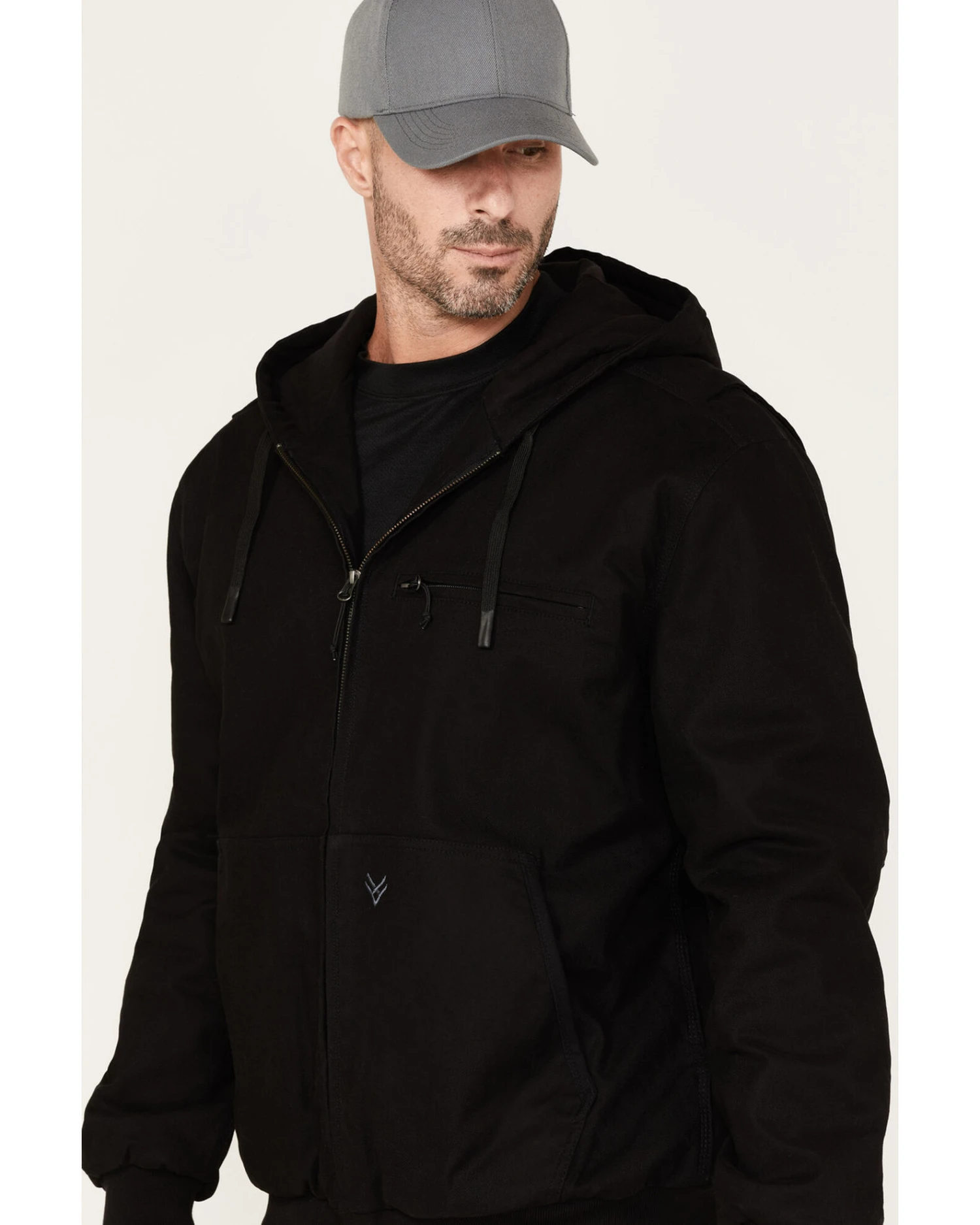 Hawx Men's Pro Hooded Bomber Jacket - Image 2
