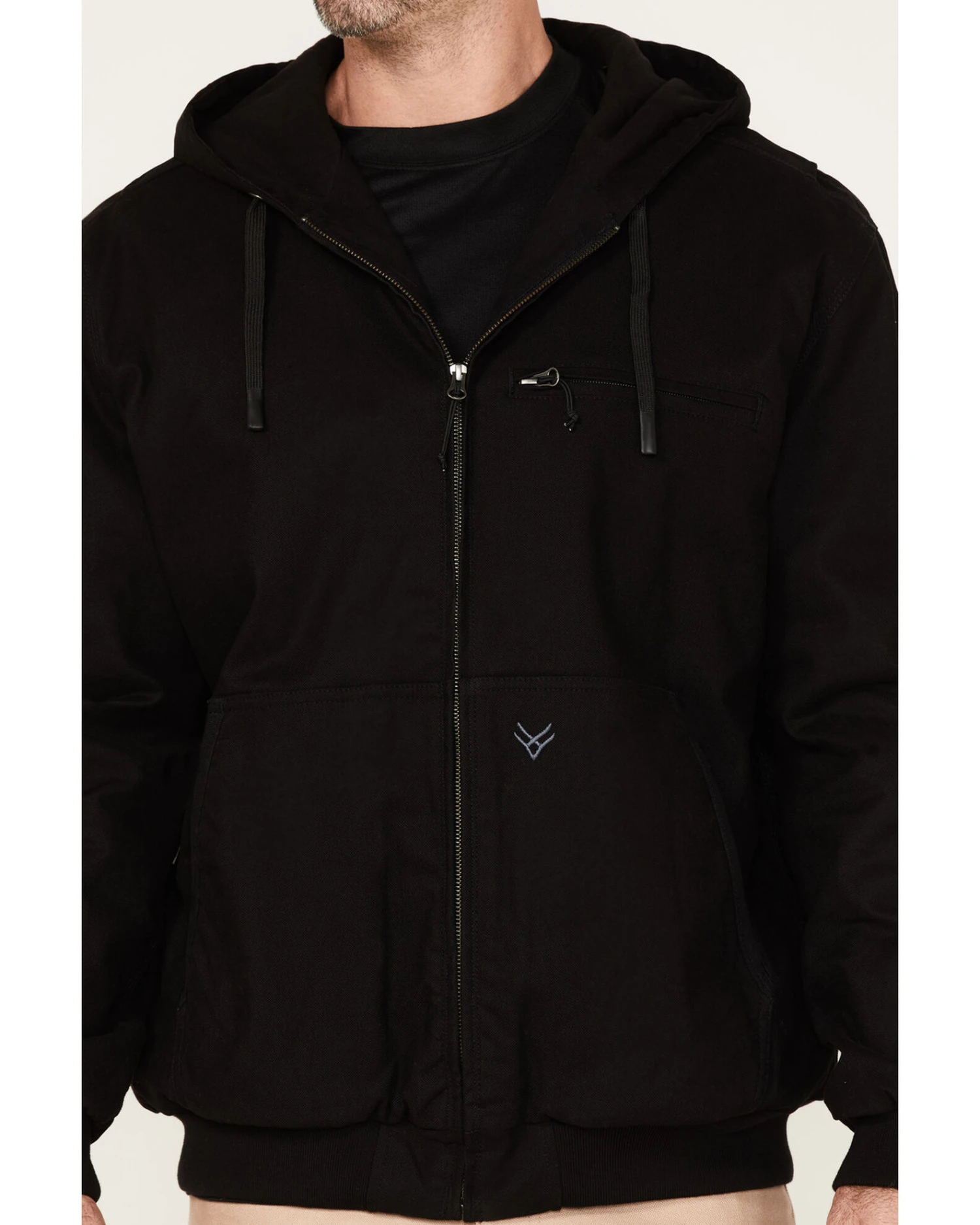 Hawx Men's Pro Hooded Bomber Jacket - Image 4