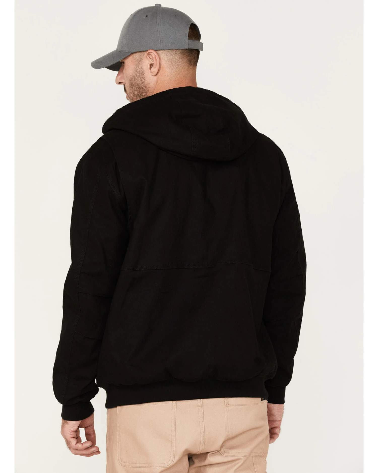 Hawx Men's Pro Hooded Bomber Jacket - Image 3