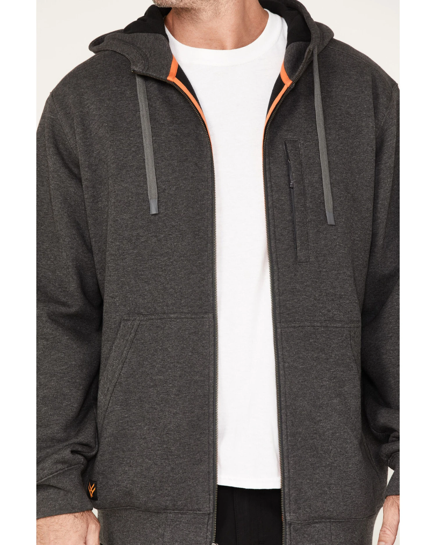 Hawx Men's Logo Thermal Hooded Zip Jacket - Image 2