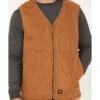 Hawx Men's Weathered Canvas Sherpa Lined Vest