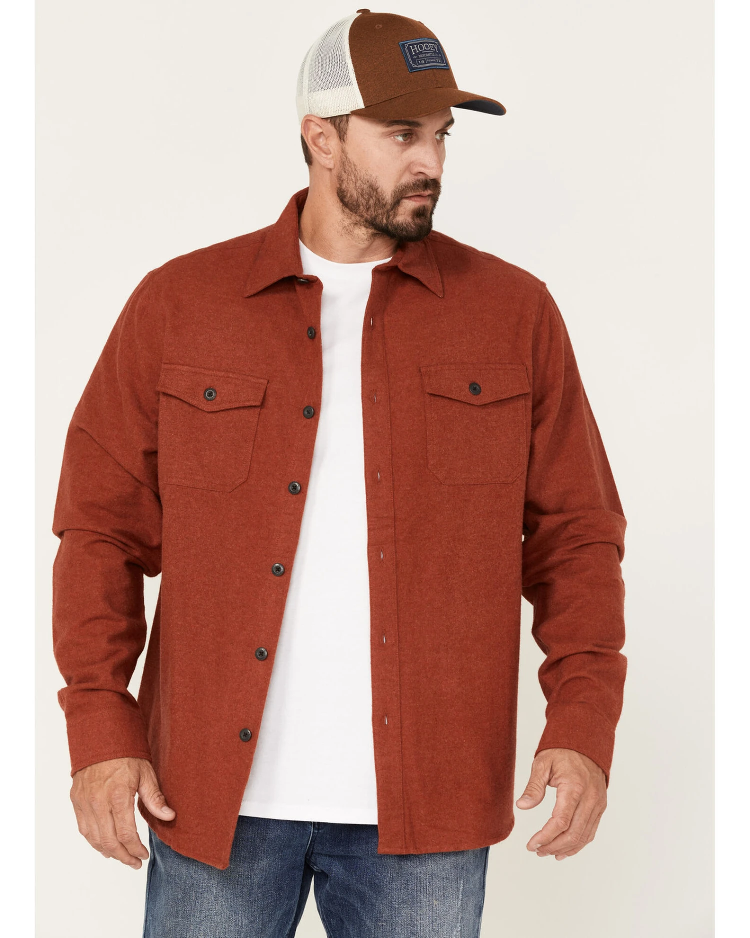 Dakota Grizzly Men's Chamois Button Down Long Sleeve Shirt - Image 3