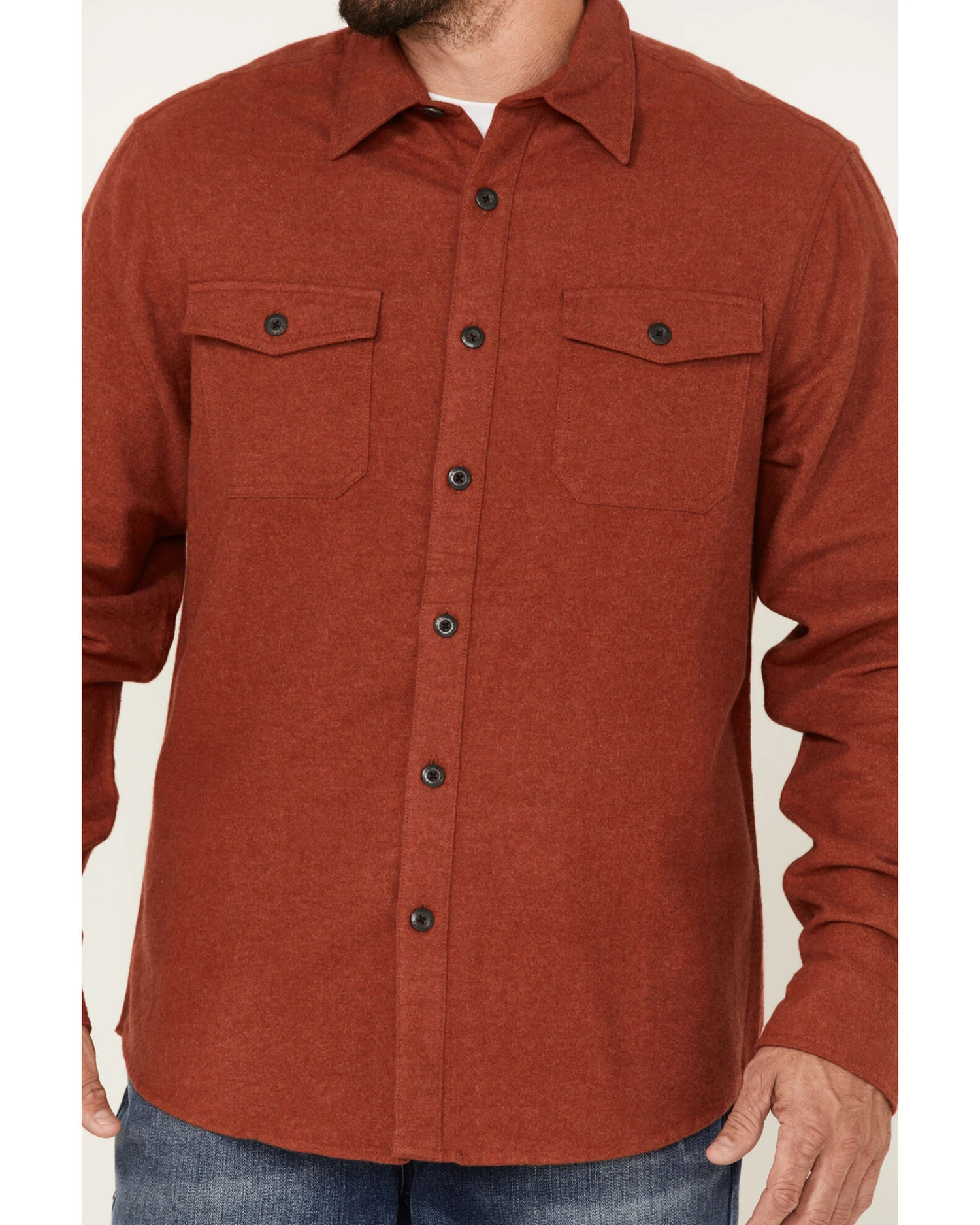 Dakota Grizzly Men's Chamois Button Down Long Sleeve Shirt - Image 2