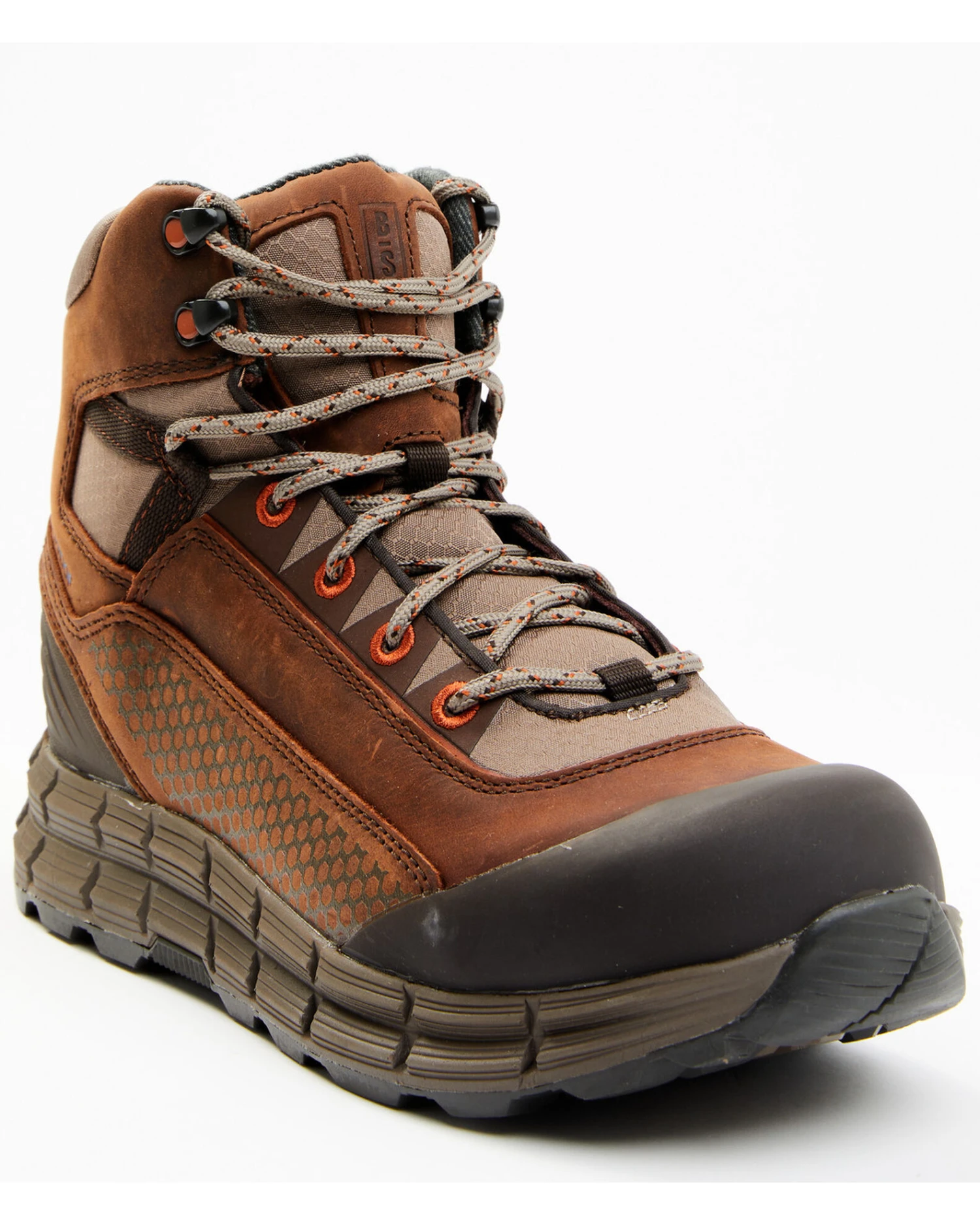 Brothers & Sons Men's Lace-Up Waterproof Hiker Boots - Round Toe - Image 2