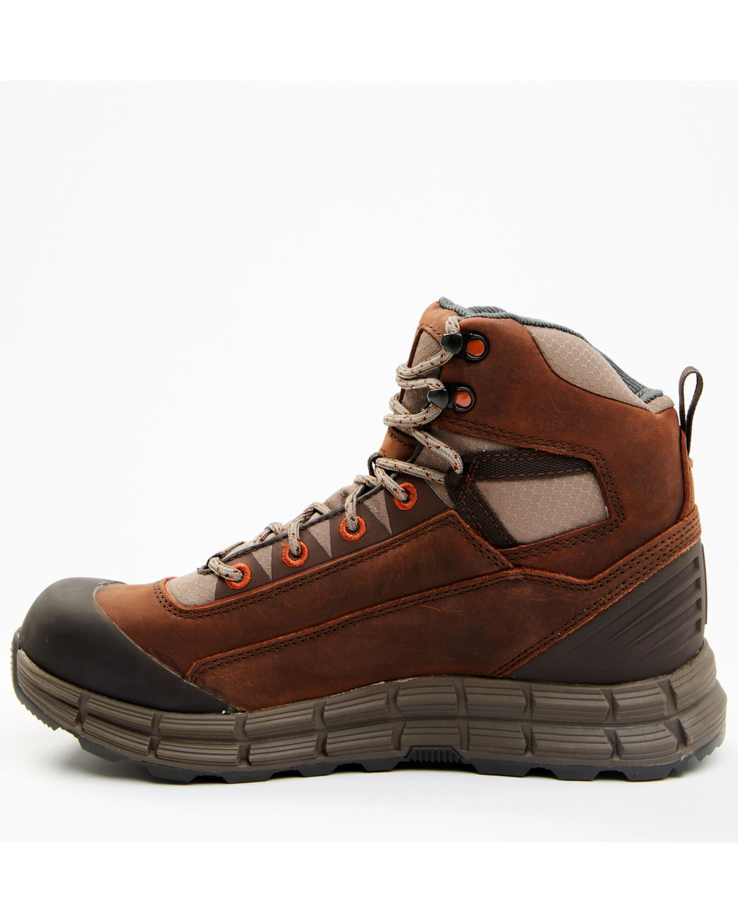 Brothers & Sons Men's Lace-Up Waterproof Hiker Boots - Round Toe - Image 5