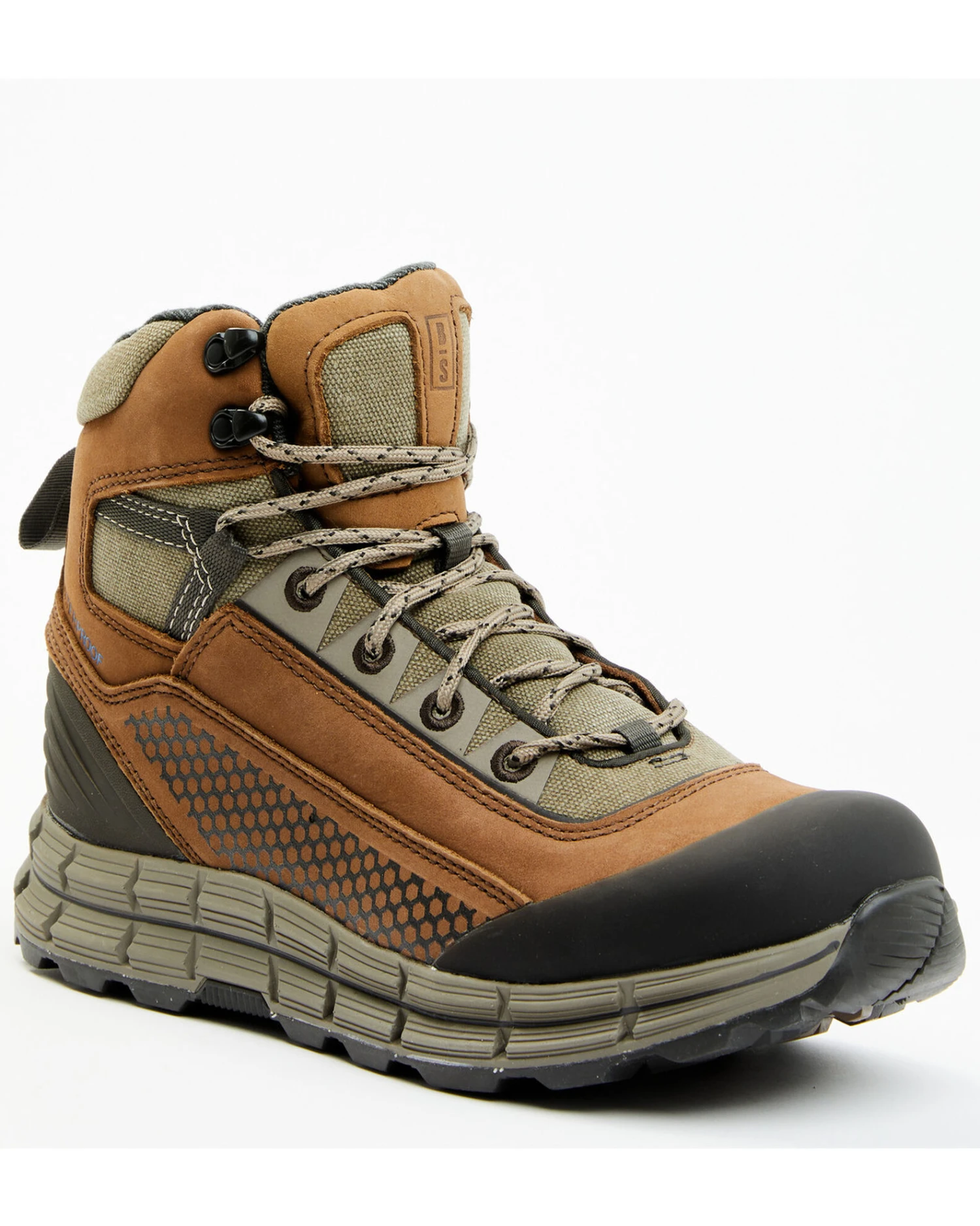 Brothers & Sons Men's 5.5" Waterproof Hiker Work Boots - Soft Toe - Image 2